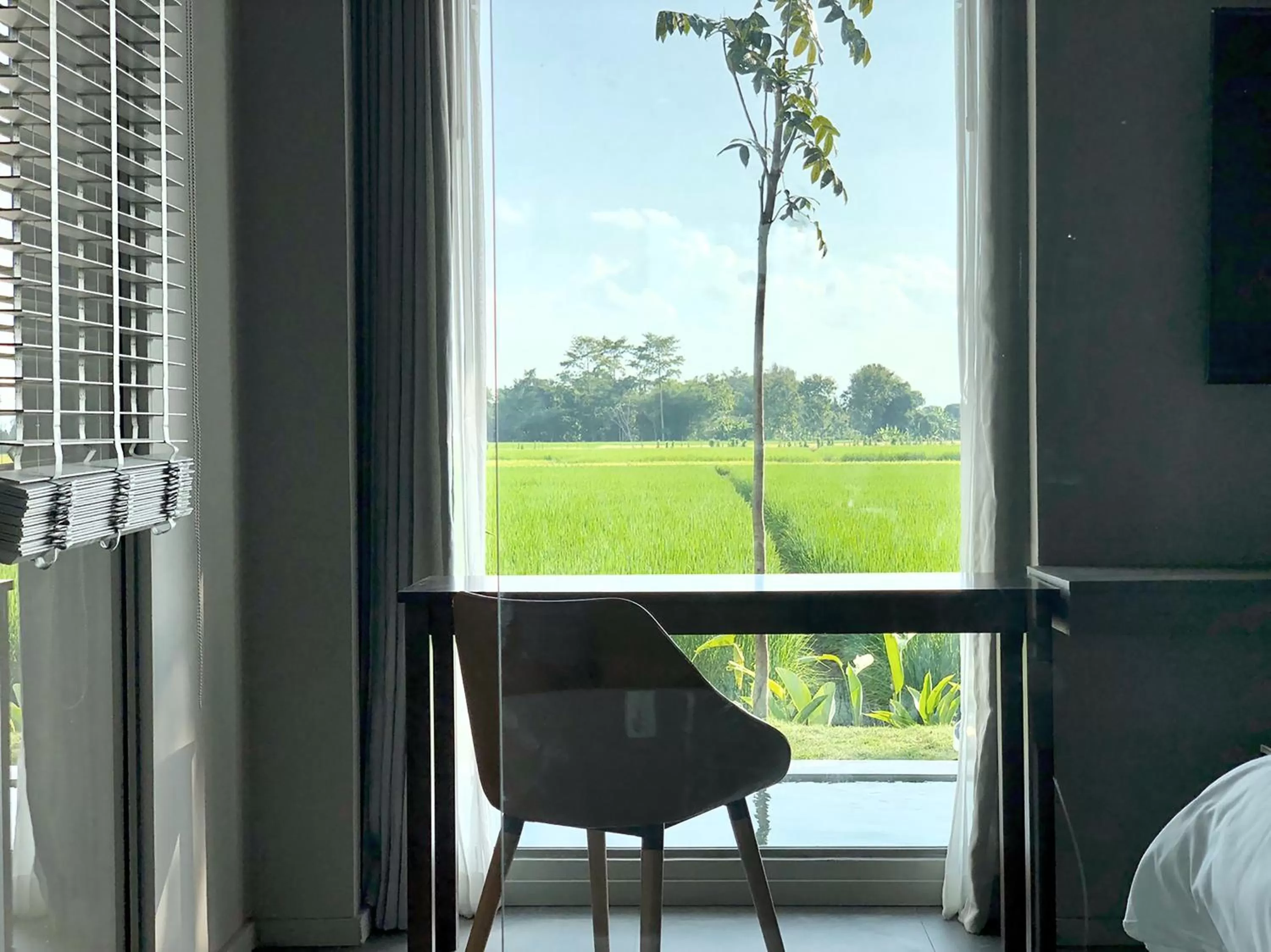 Garden view, Bed in Doowall Hotel