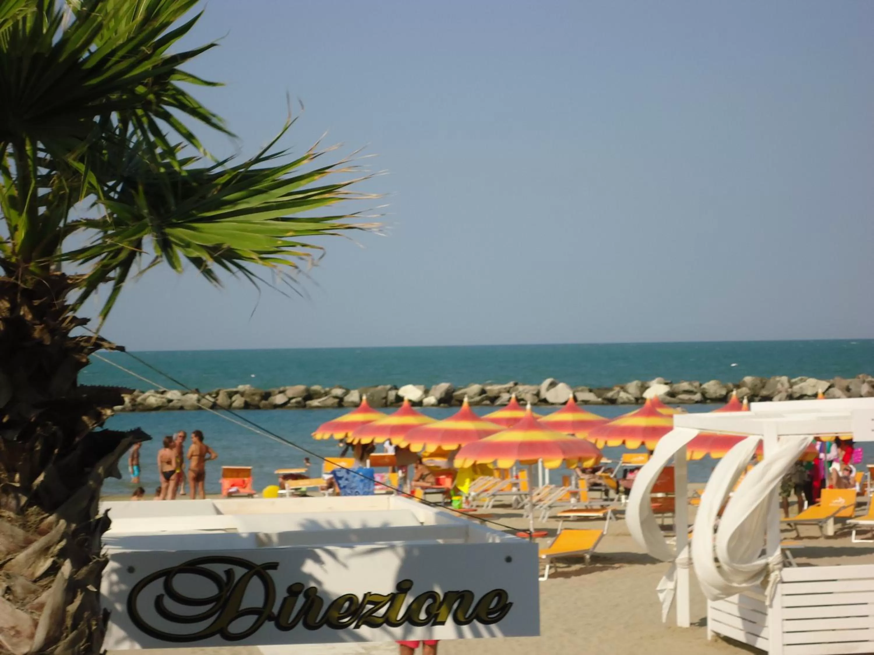 Beach in Baldinini Hotel