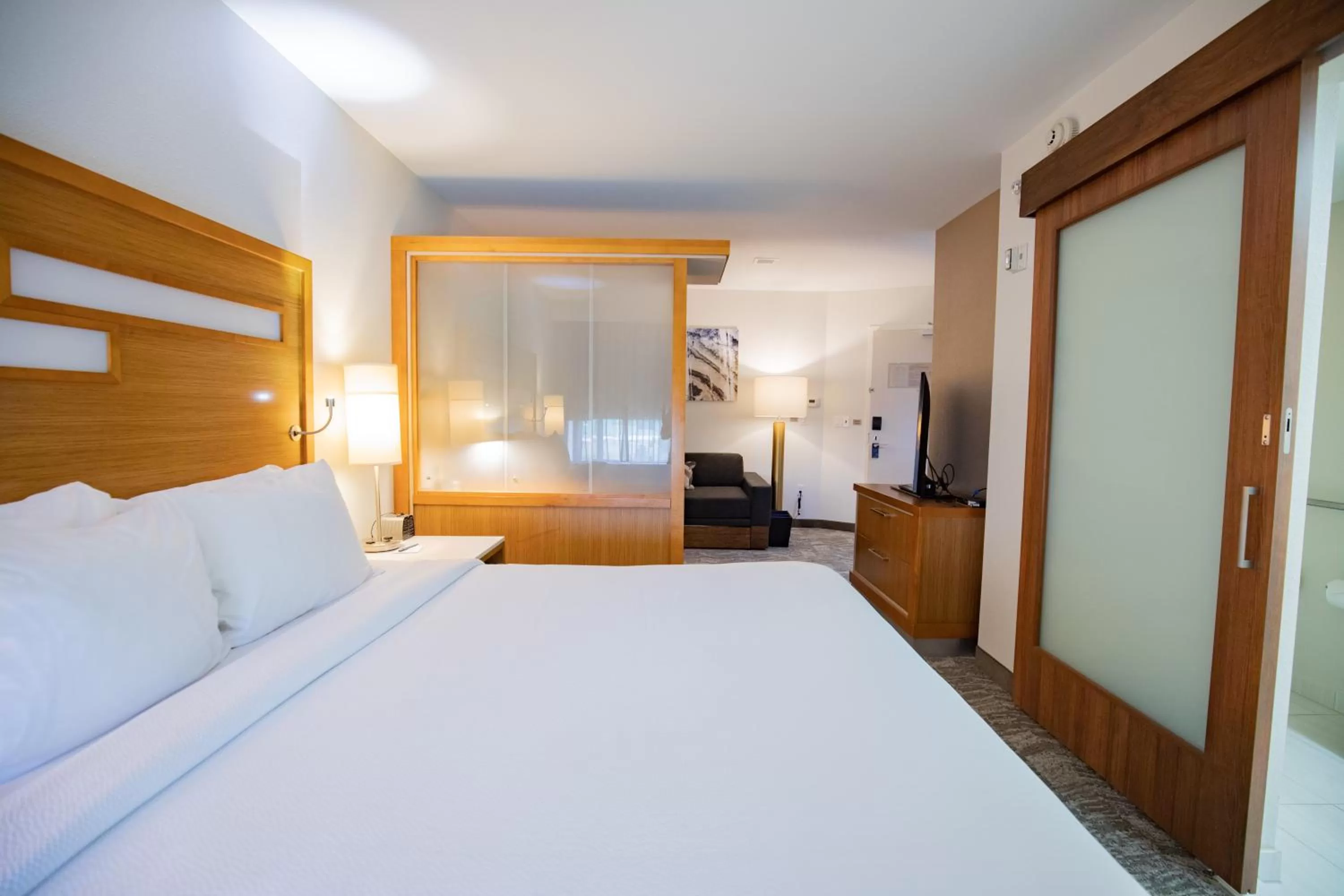 Guests, Bed in SpringHill Suites by Marriott Baton Rouge Gonzales