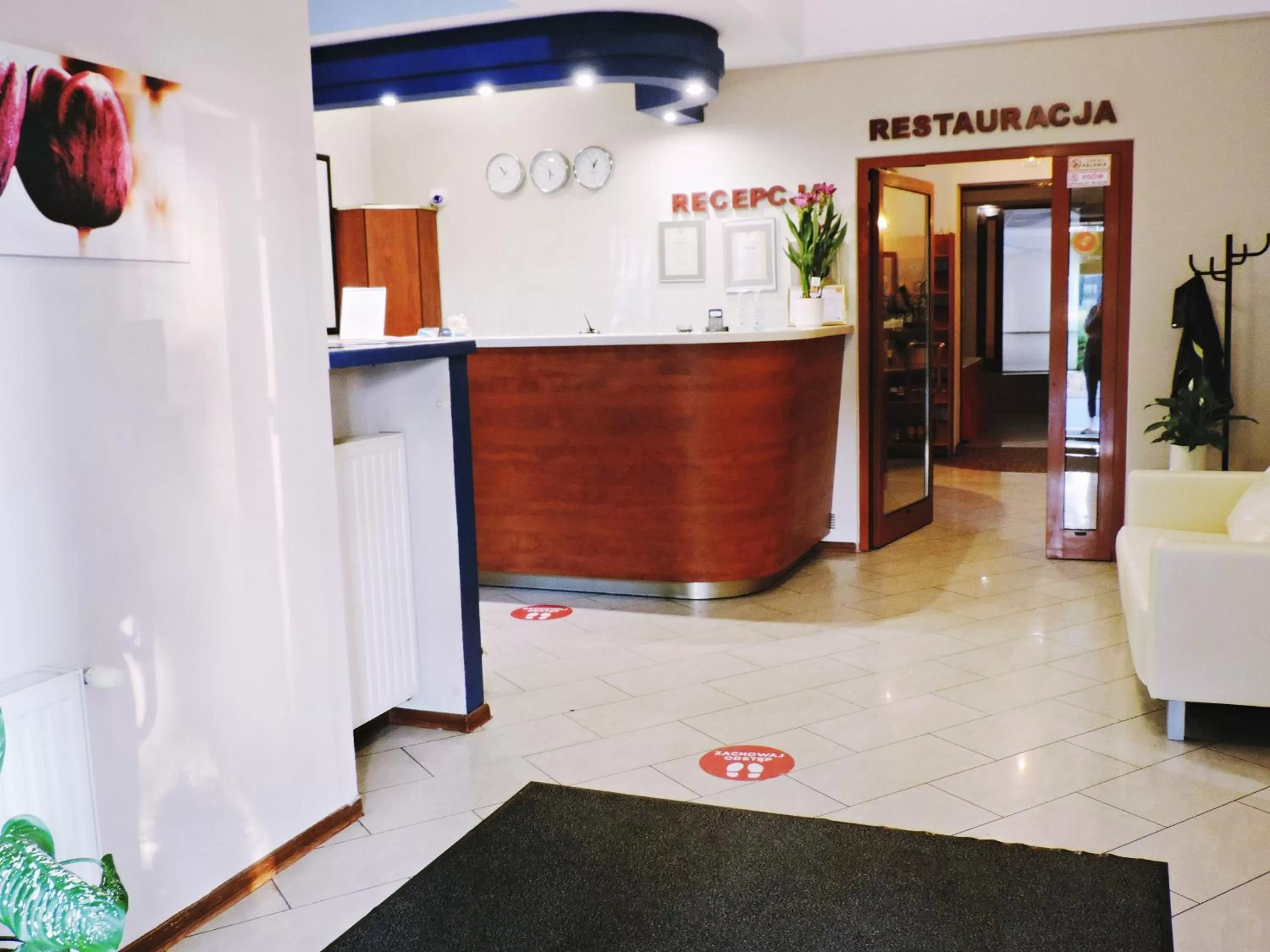 Lobby or reception in Hotel Vistula