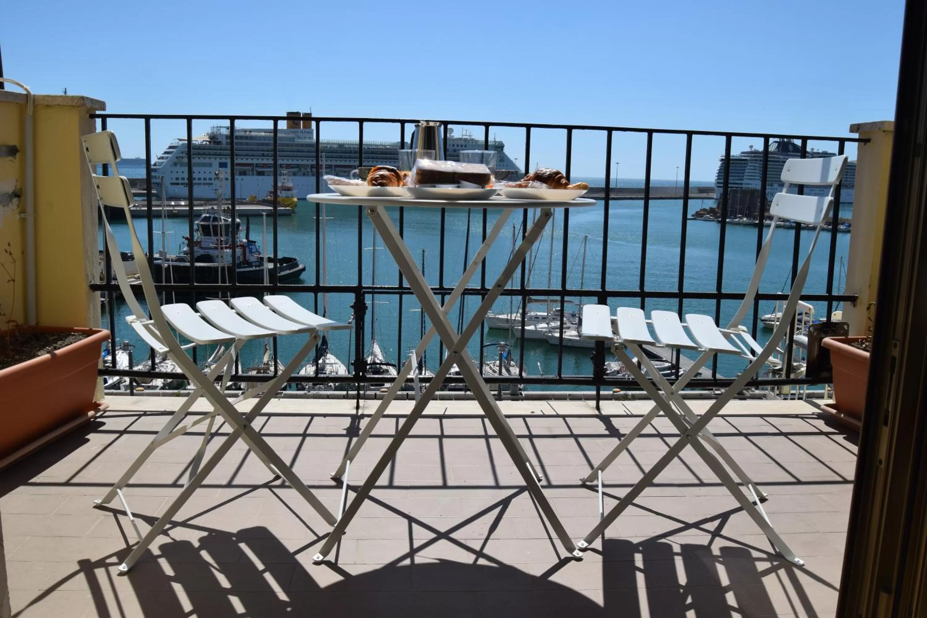 Balcony/Terrace in B&B Il Veliero