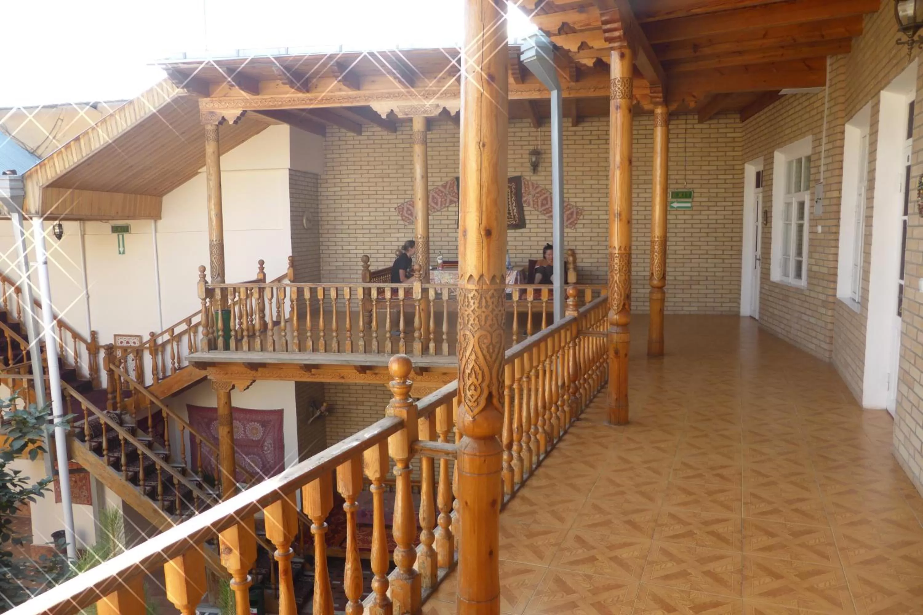 Balcony/Terrace in Guest House Marokand