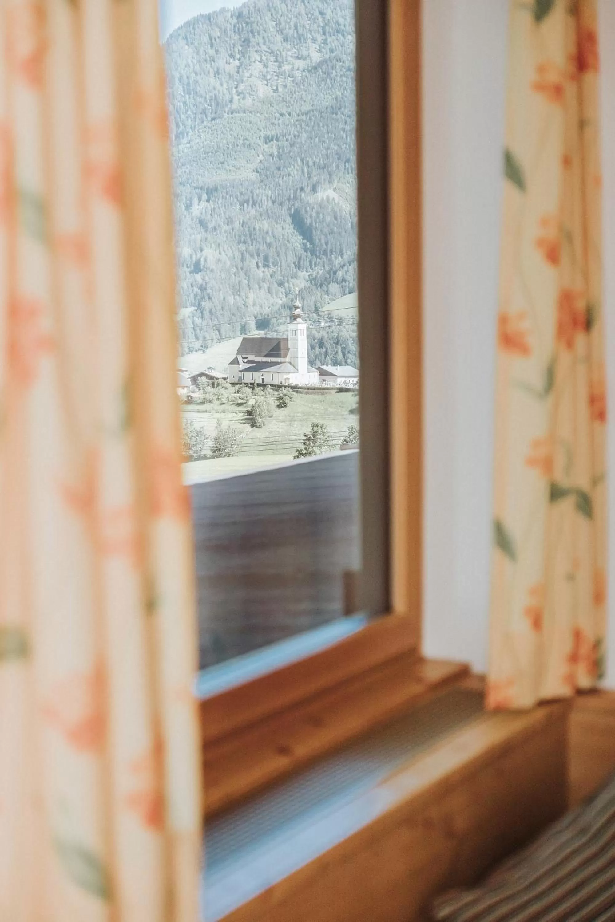 Mountain view, Winter in Hotel Silberfux