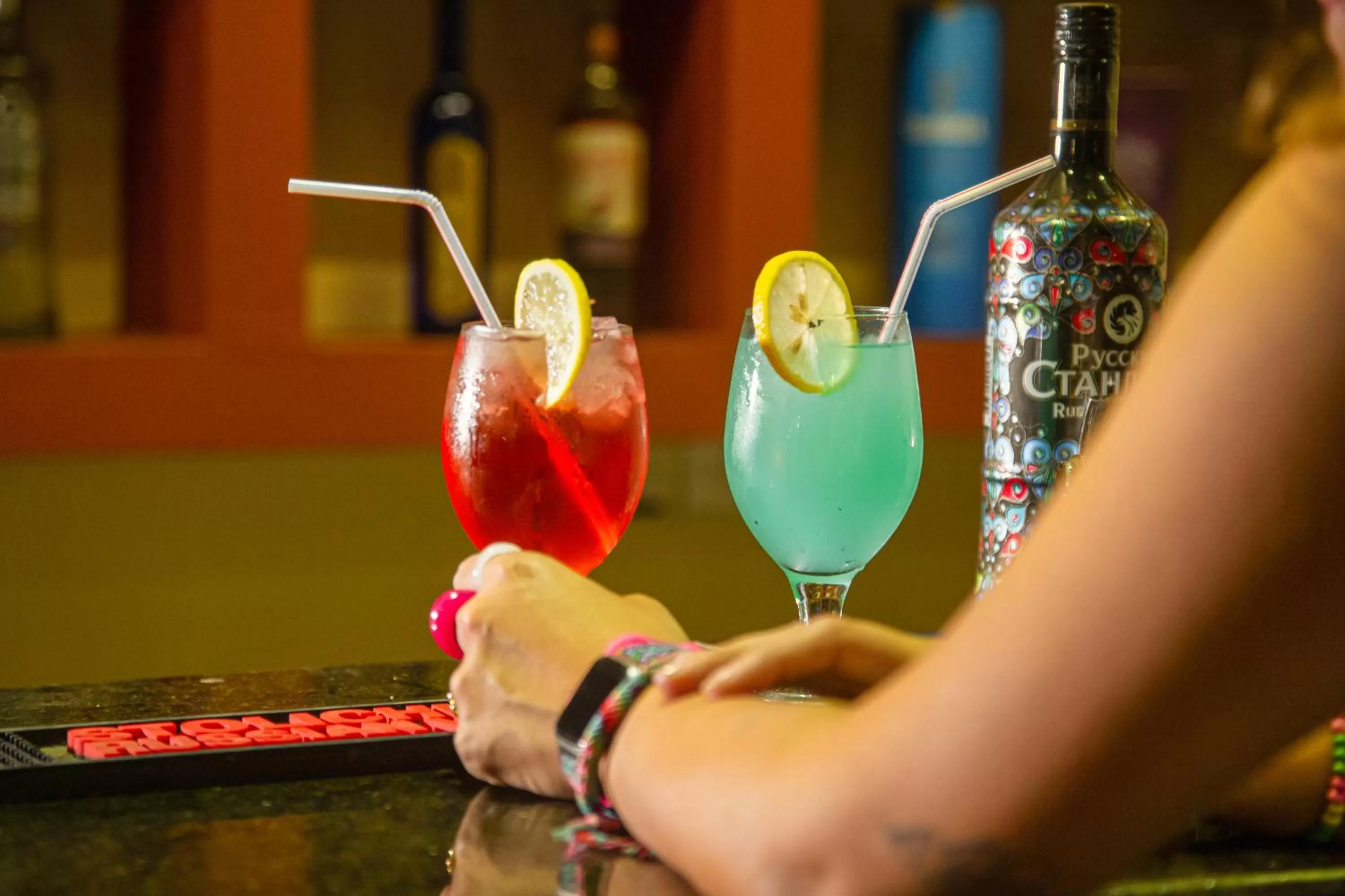 People in Grand Hotel Madaba