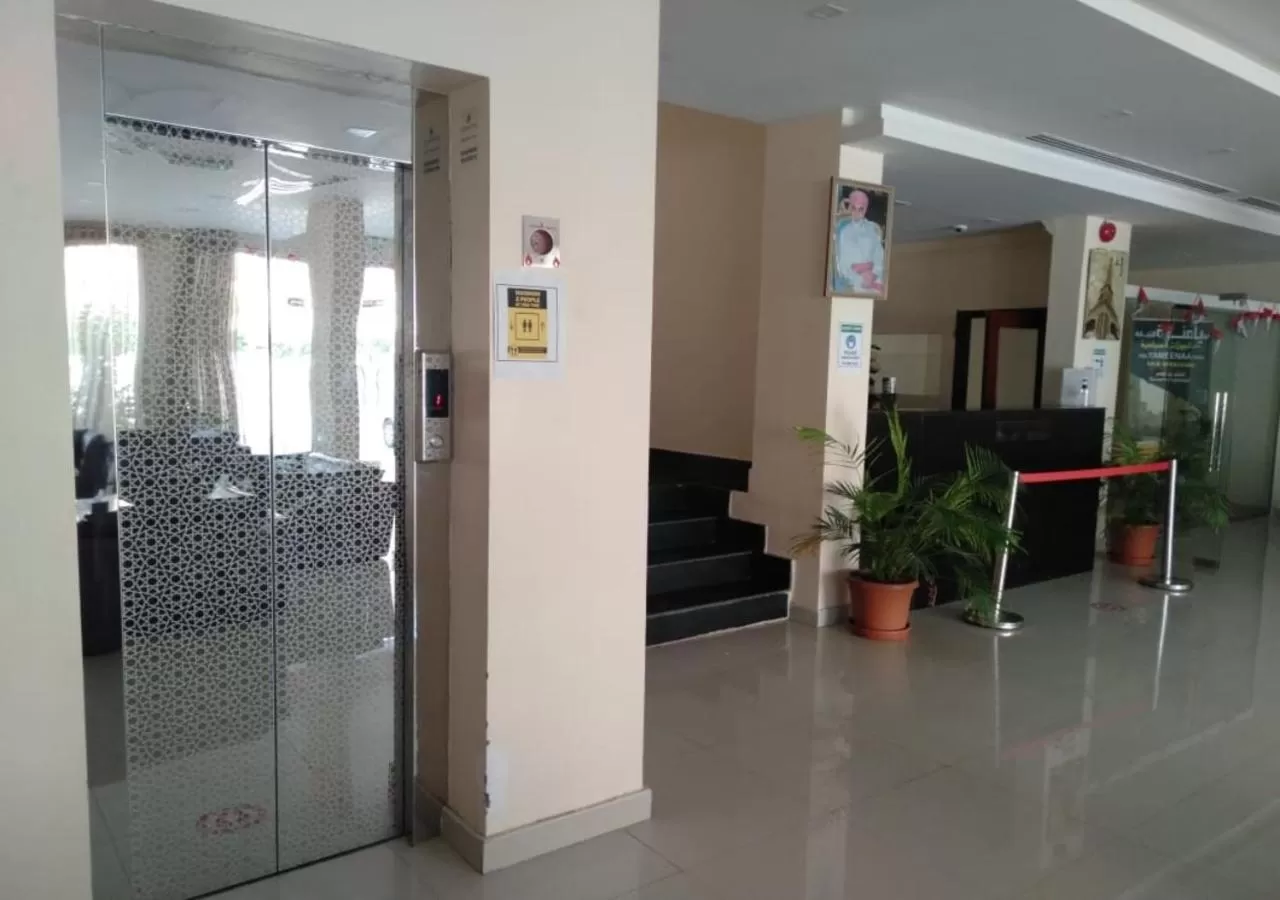 elevator, Lobby/Reception in Tanuf Residency Hotel