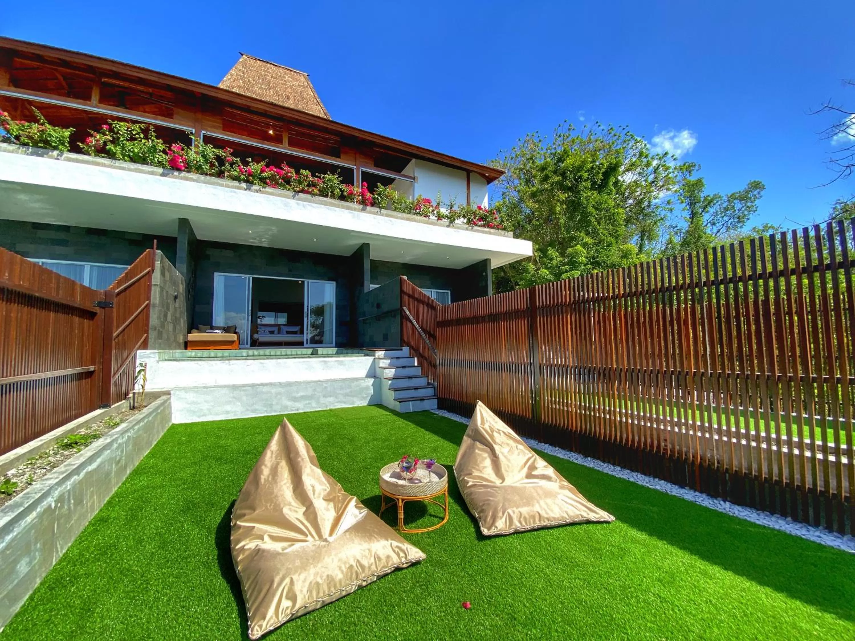 Seating area in Sea La Vie Resort Nusa Penida
