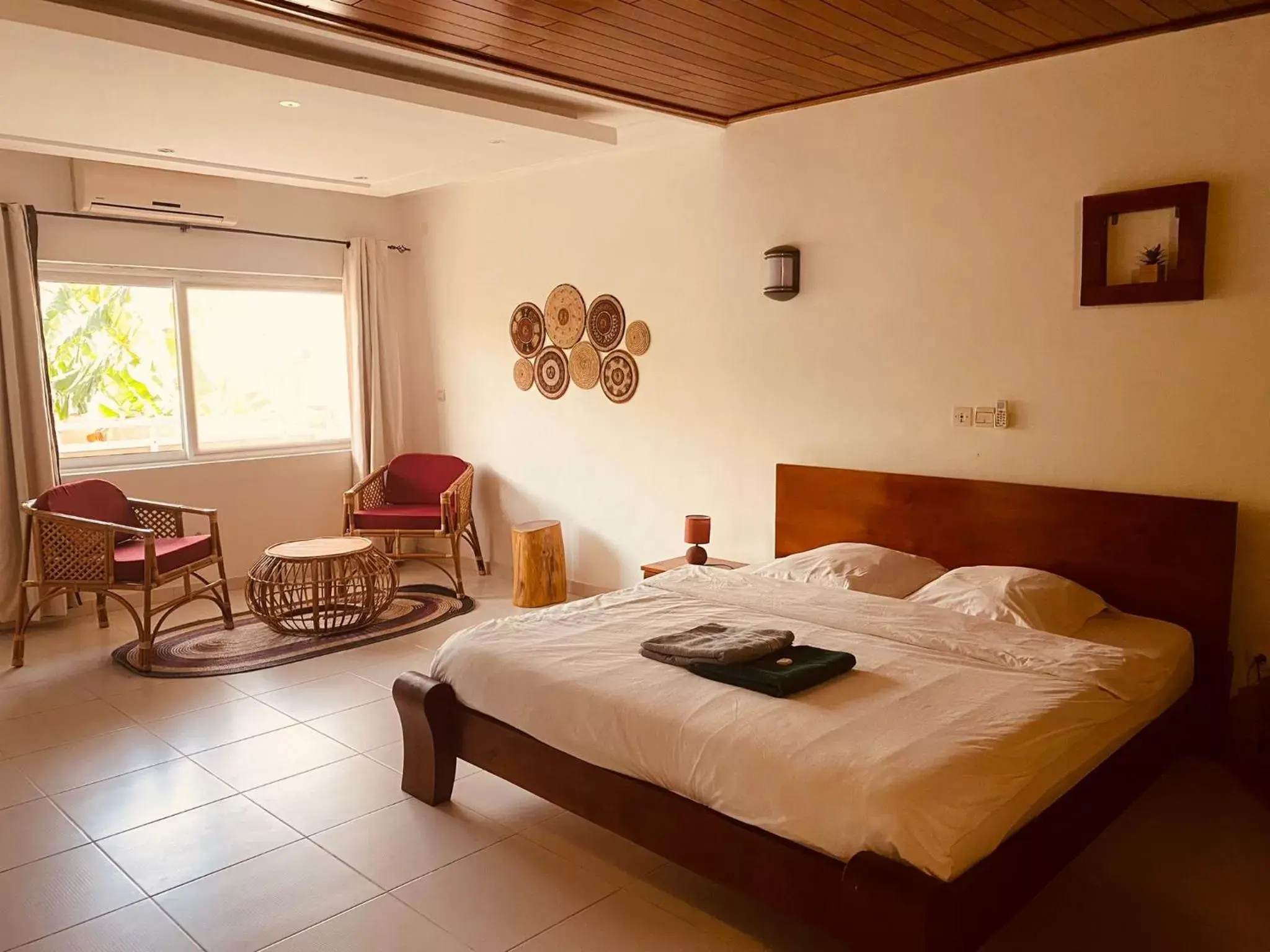 Double Room with Pool View in L'Oasis Guesthouse Double Room with Pool View in L'Oasis Guesthouse