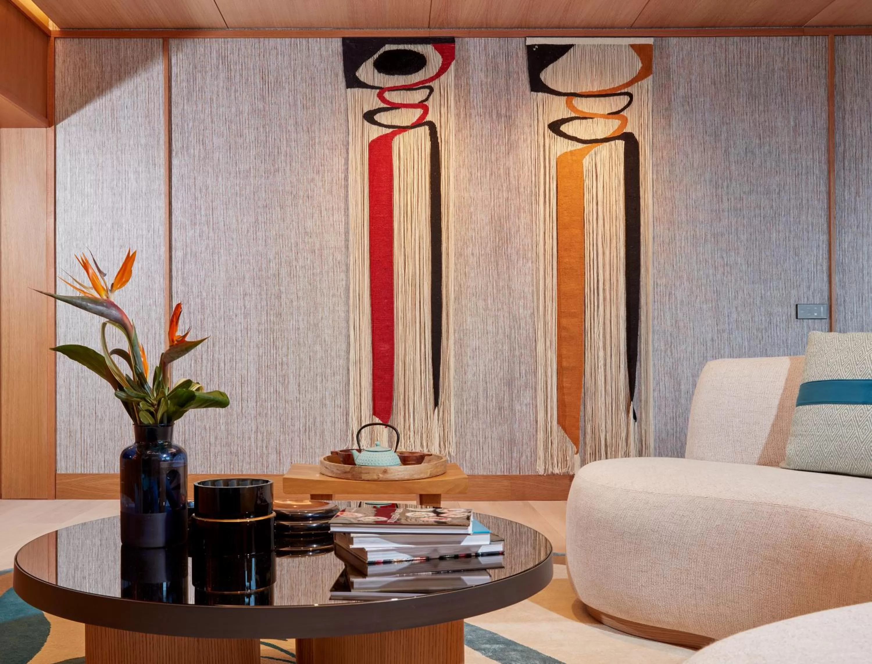 Living room in The Ritz-Carlton, Istanbul at the Bosphorus