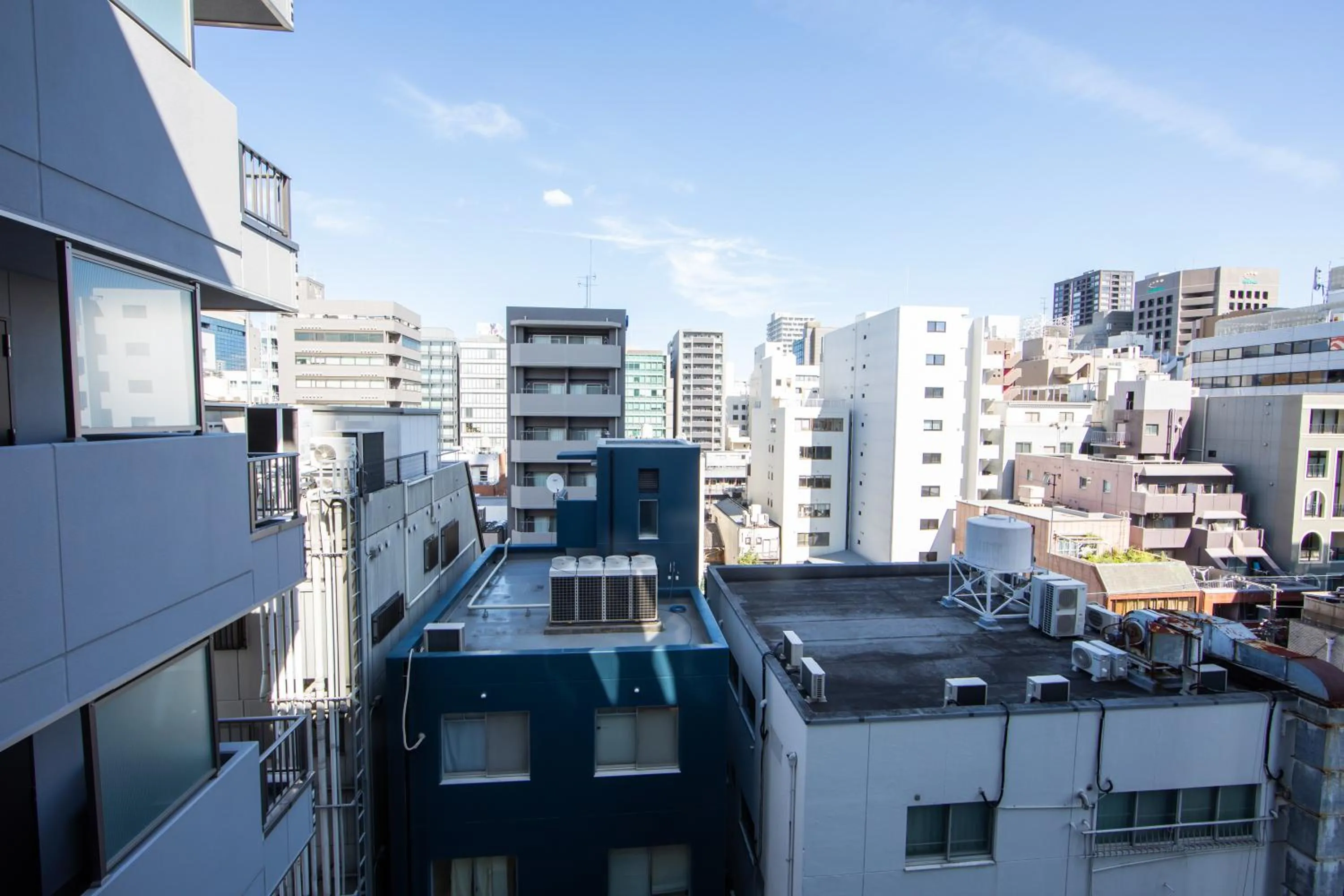 City view in Quintessa Hotel Osaka Shinsaibashi Comic & Books