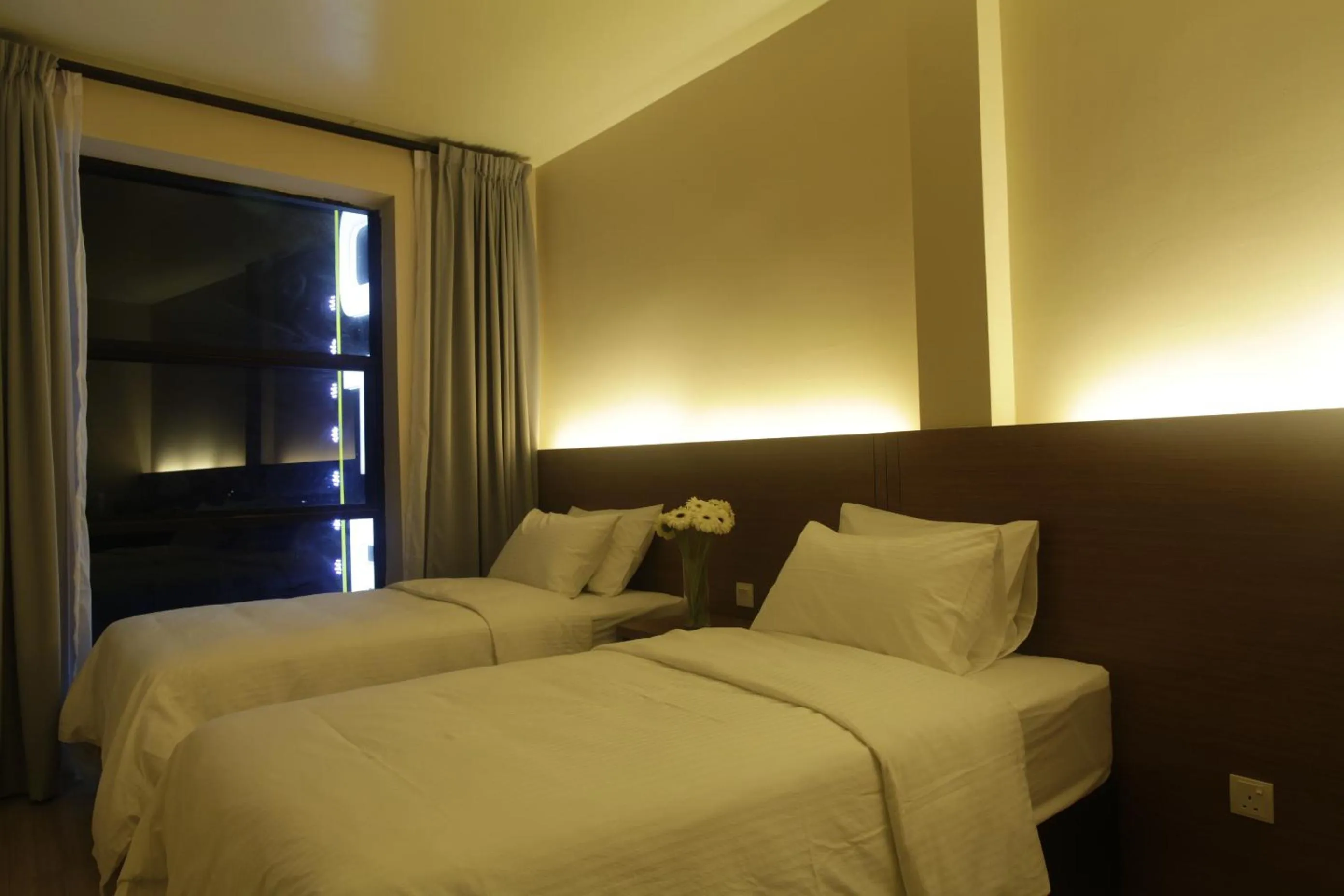 Bed in I am Jazz Hotel