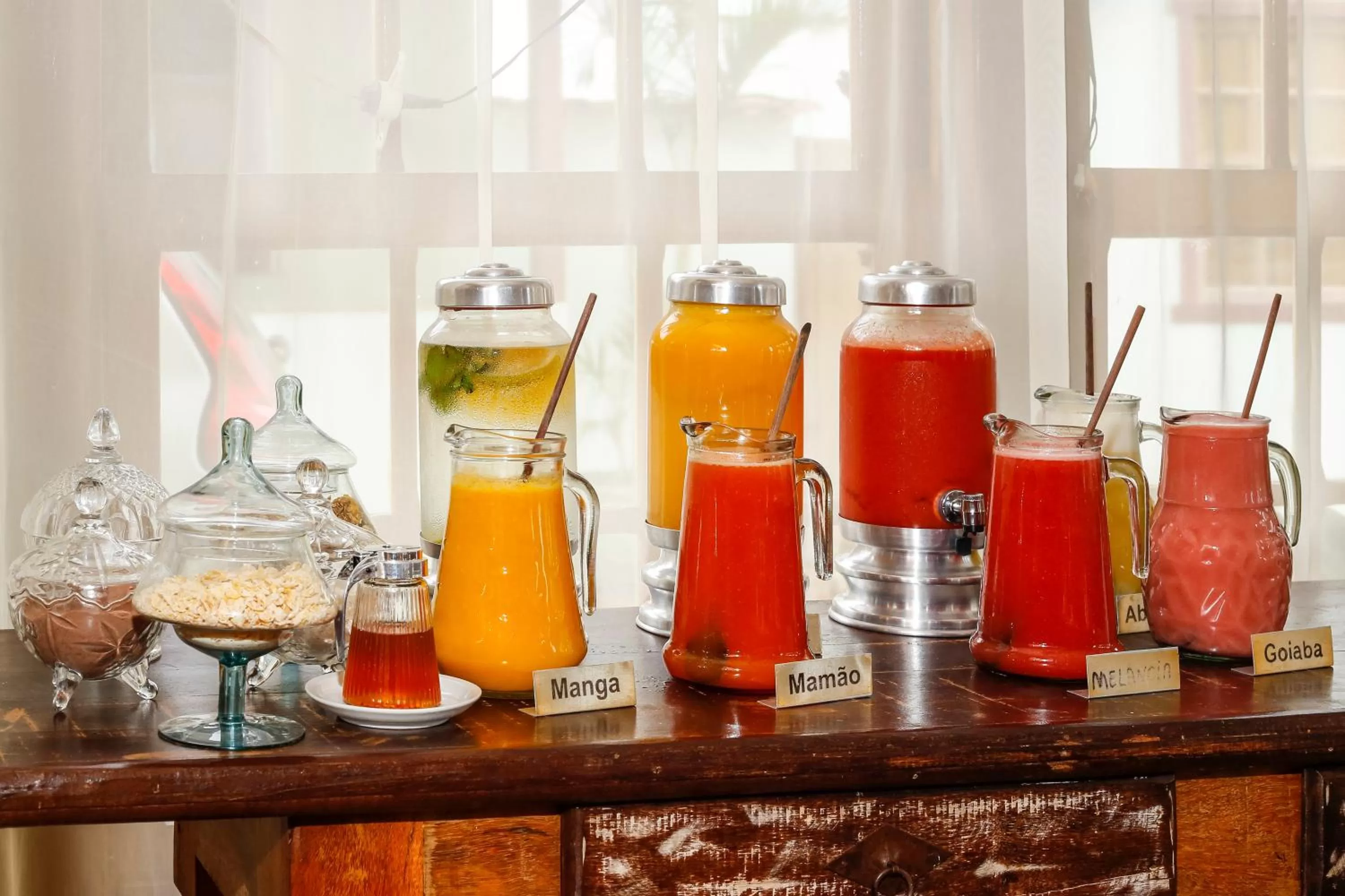 Food and drinks in Pousada Neuza Barbosa