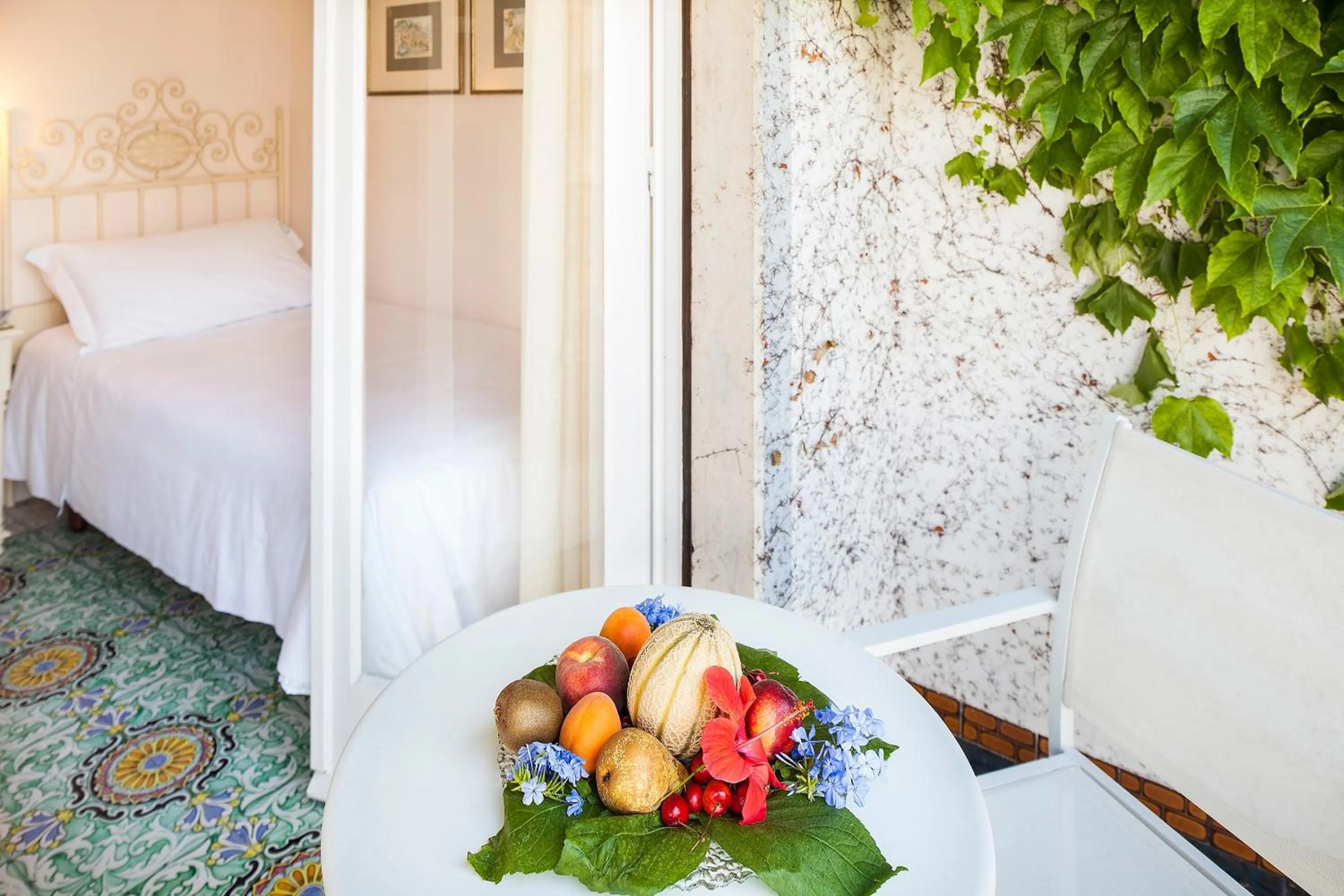 Bed in Hotel Continental Ischia