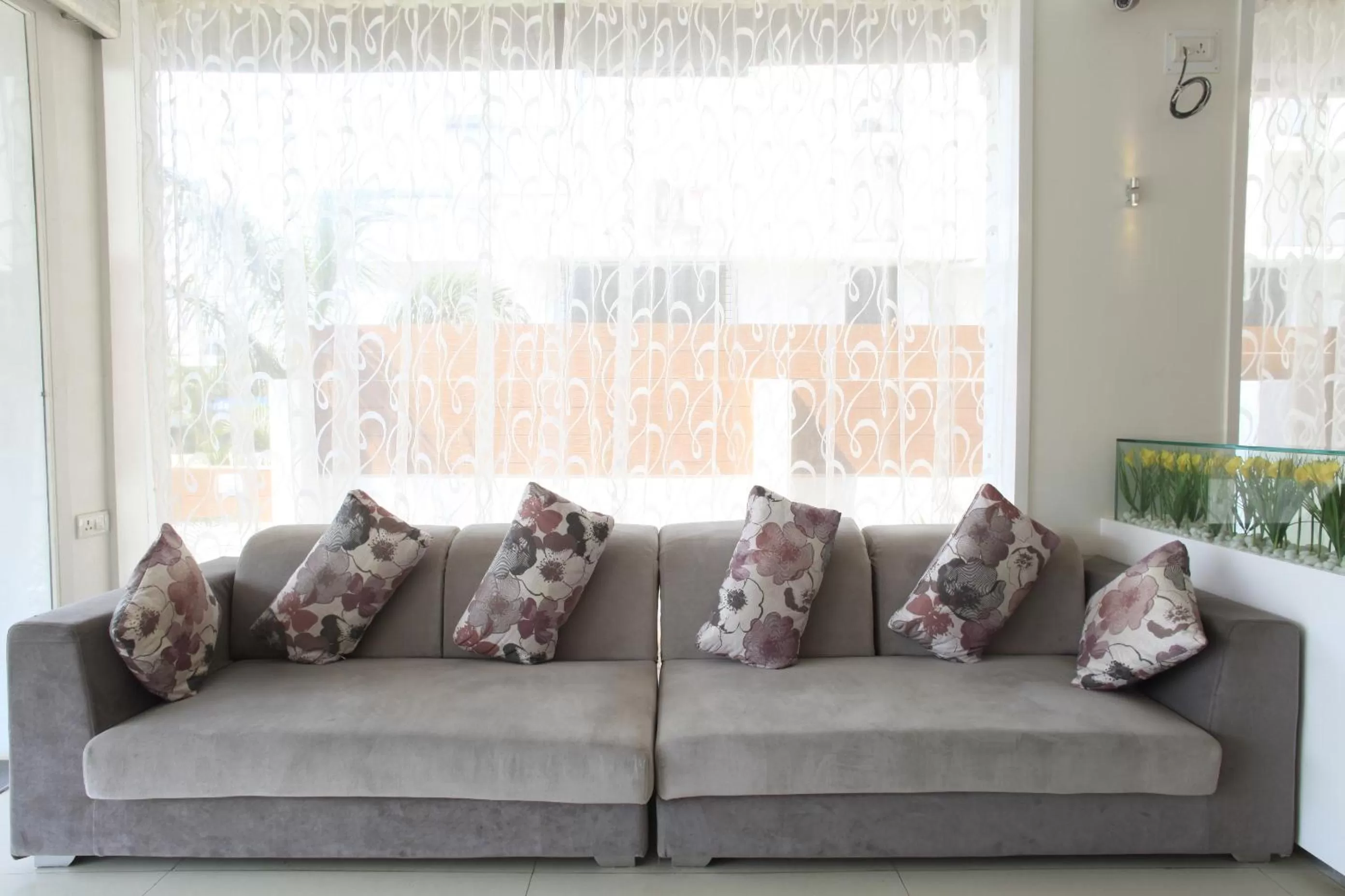 Seating area in Hotel Sai Mahal