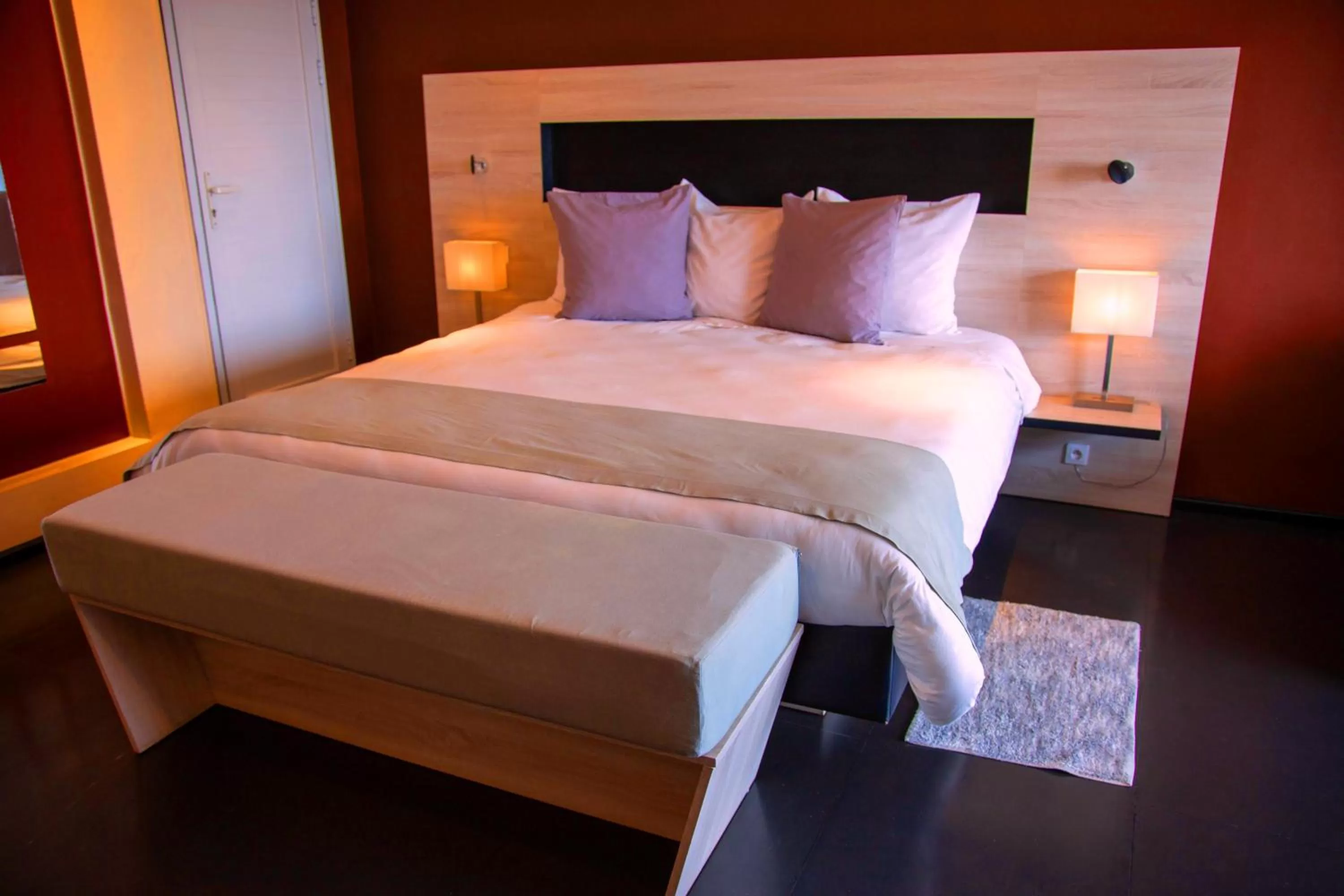 Bed in Hotel La Villette
