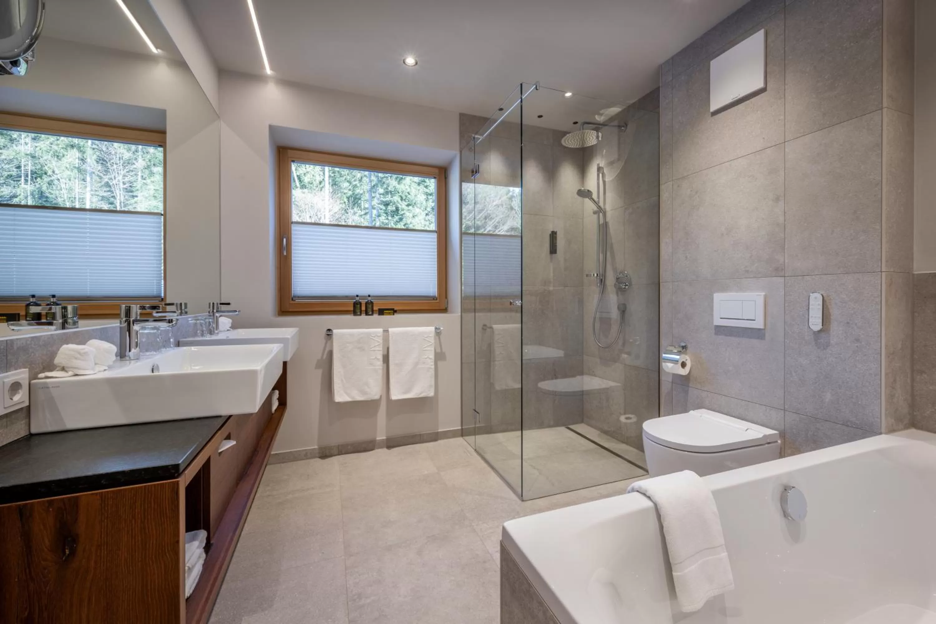 Bathroom in Hotel Der Bär