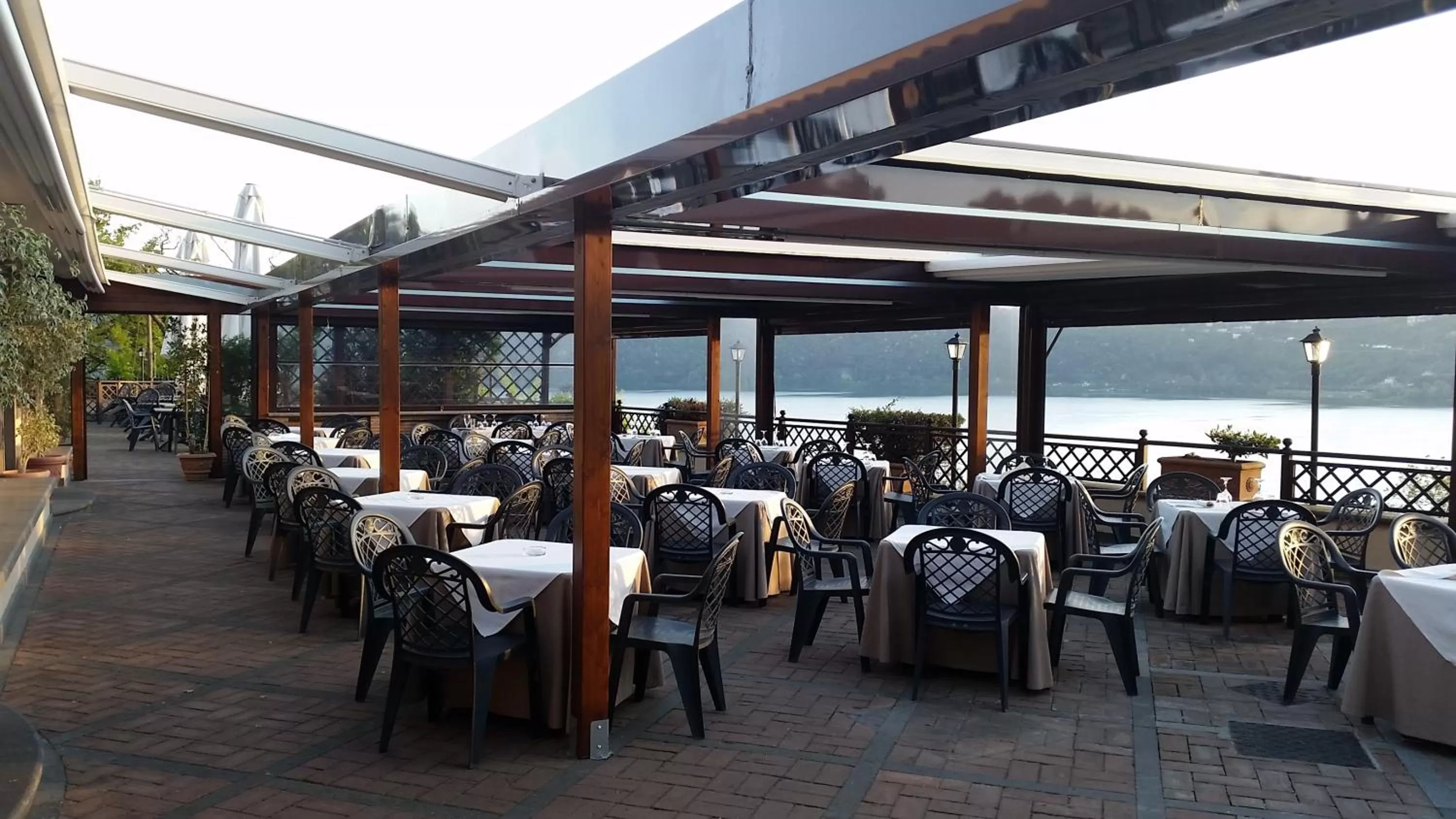 Patio in Hotel Villa Degli Angeli