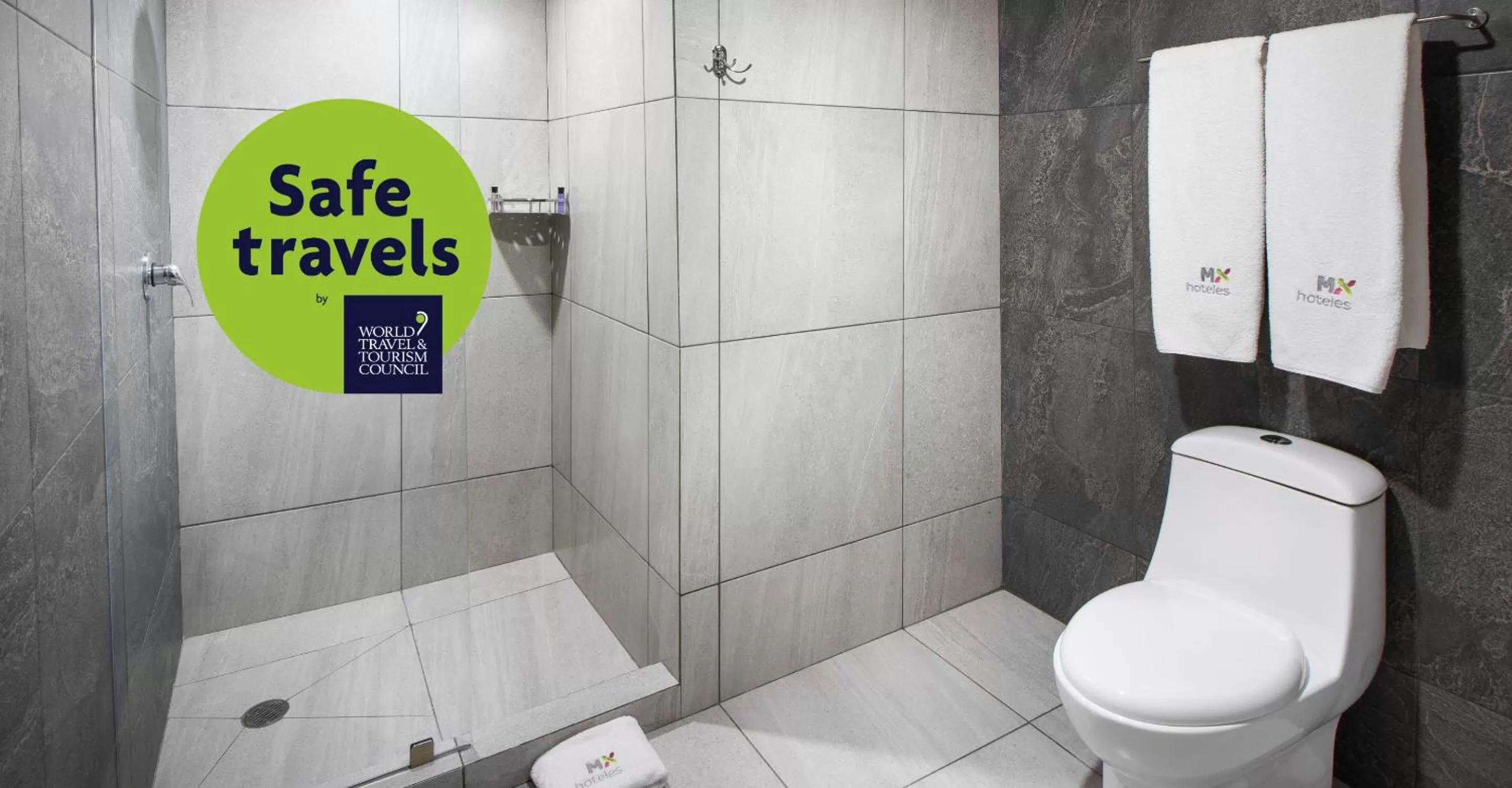 Bathroom in Hotel MX lagunilla CDMX, Trademark Collection by Wyndham