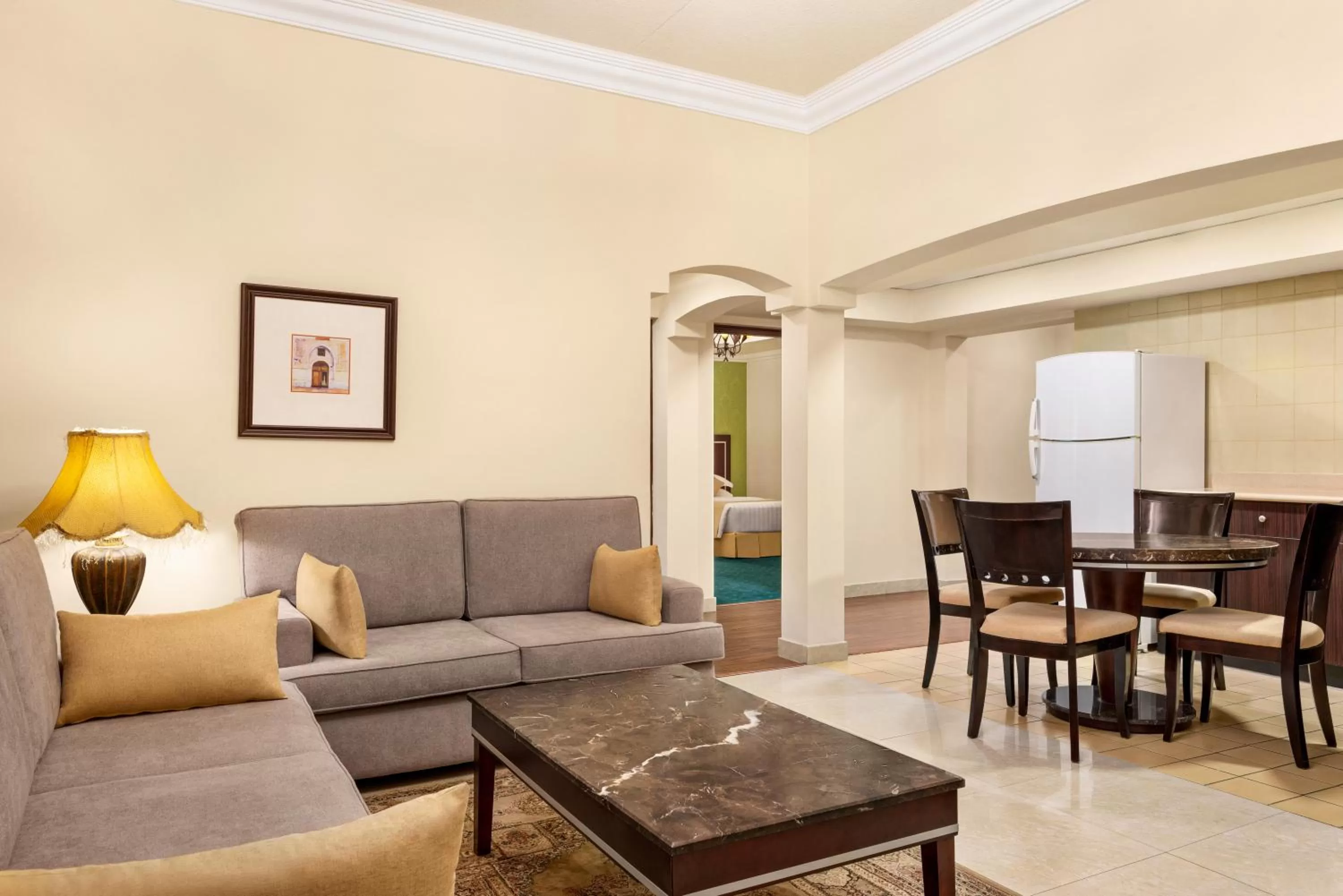 Living room in Eastyard Dammam Hotel - Formerly Ramada by Wyndham Dammam