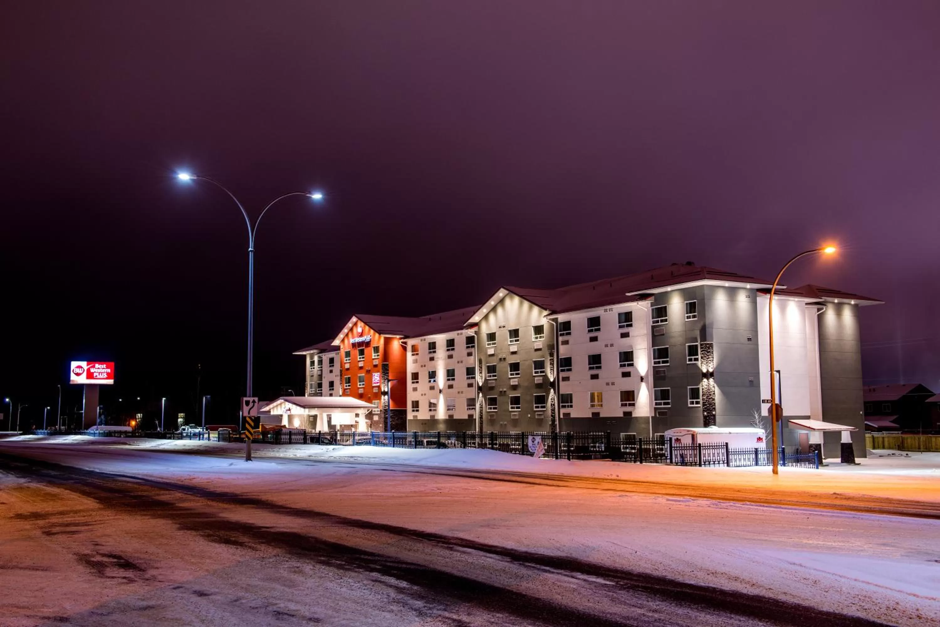 Property building in Best Western Plus Chateau Fort St. John