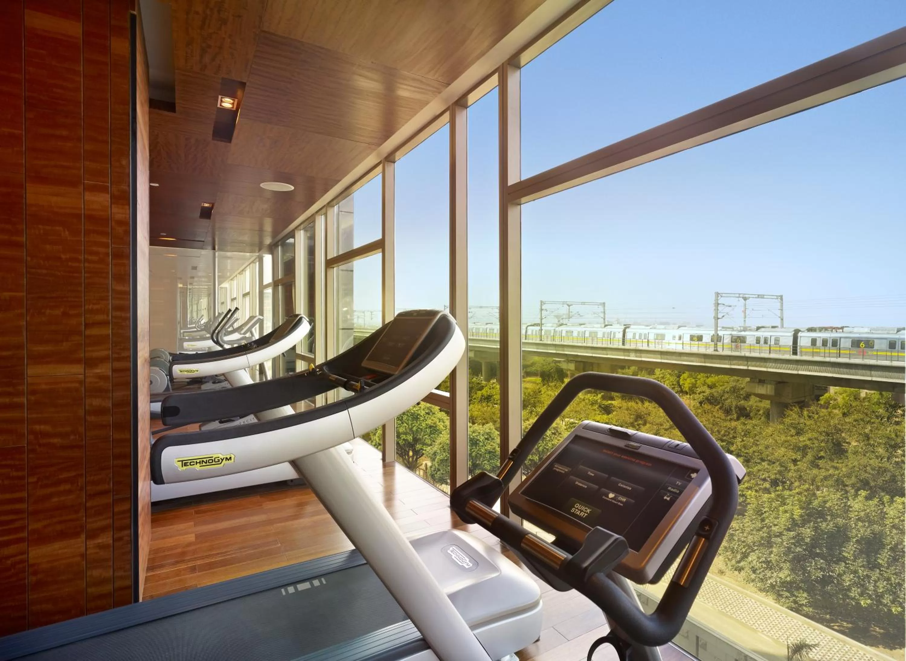 Fitness centre/facilities in Taj City Centre Gurugram