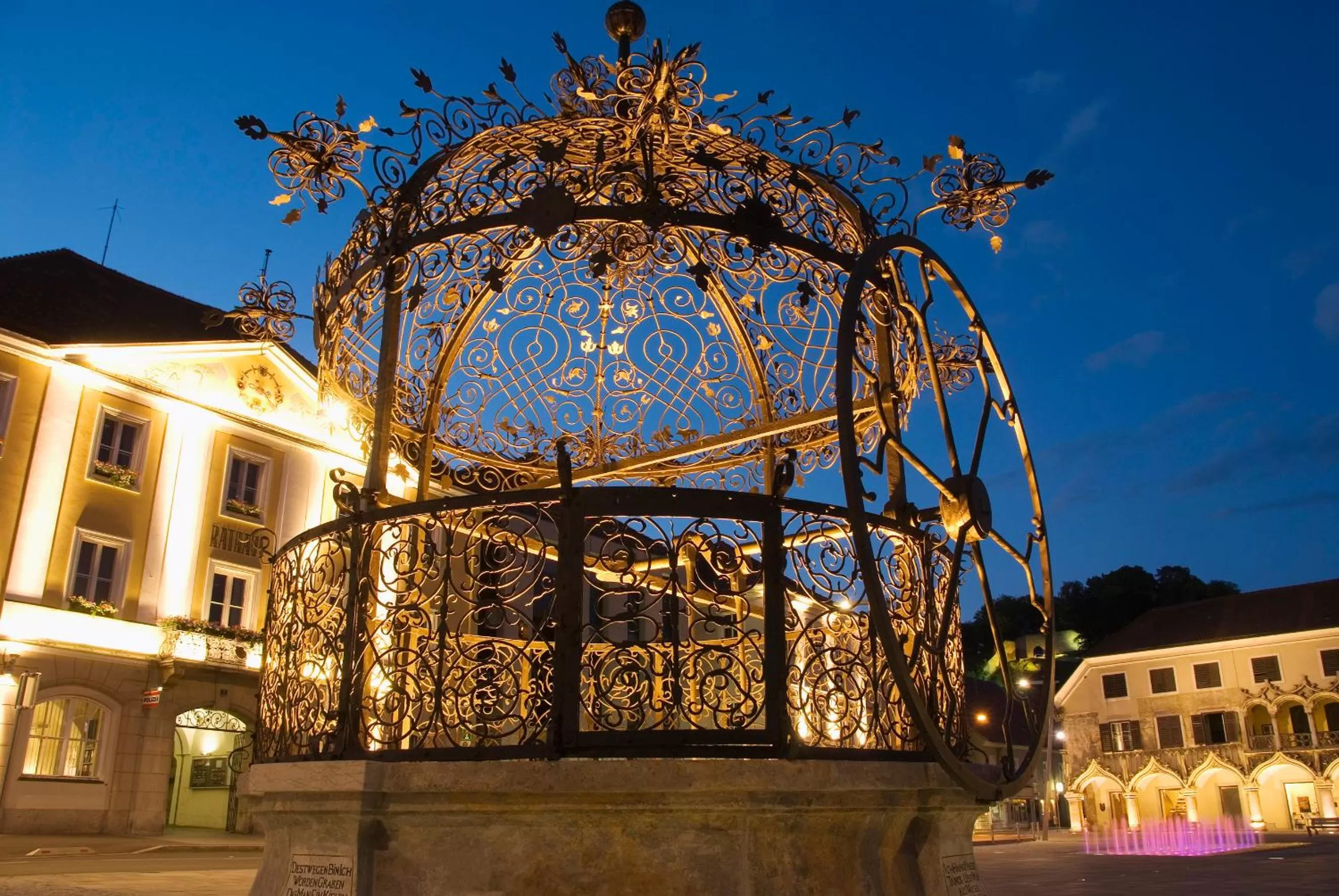 Decorative detail in Hotel Landskron