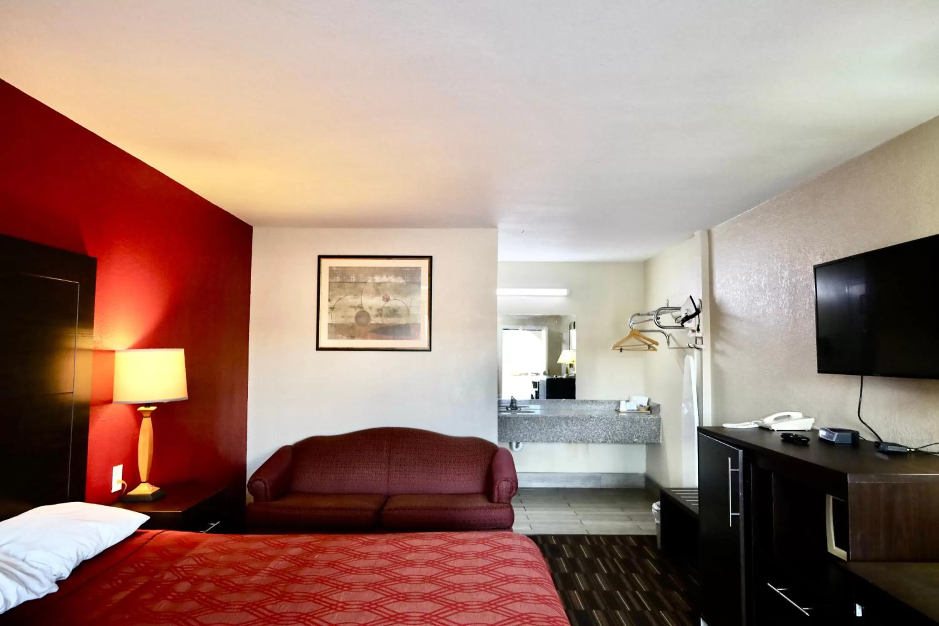 Bed in Rodeway Inn Pauls Valley