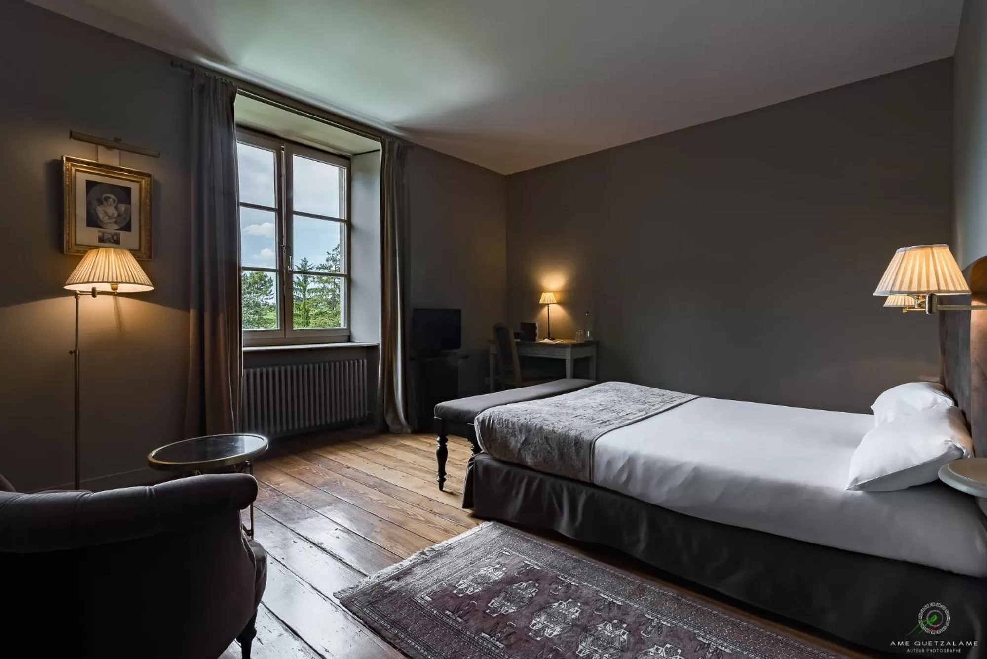 Property building, Bed in Hôtel Restaurant Spa Le Sauvage