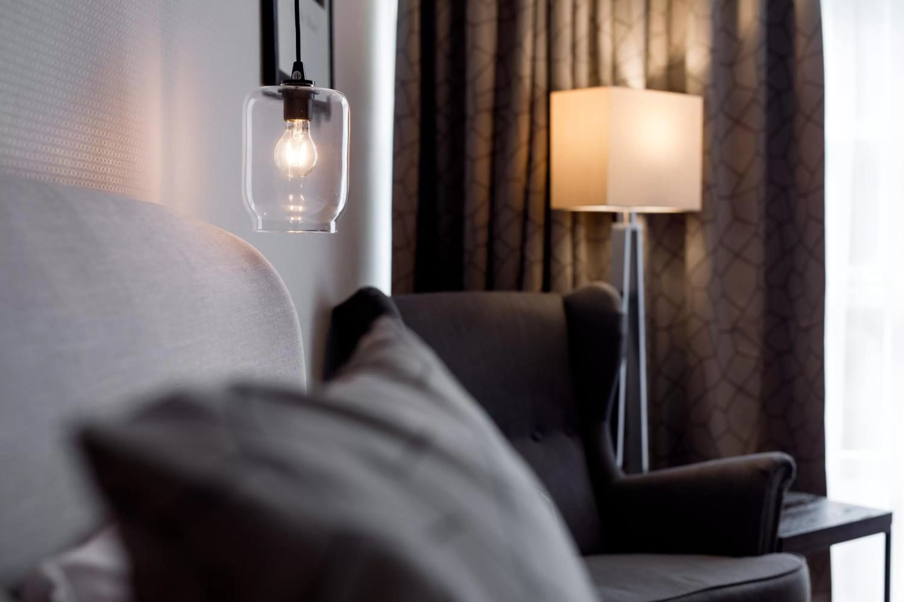 Seating area in Heritage Park Pontypridd, Trademark Collection by Wyndham