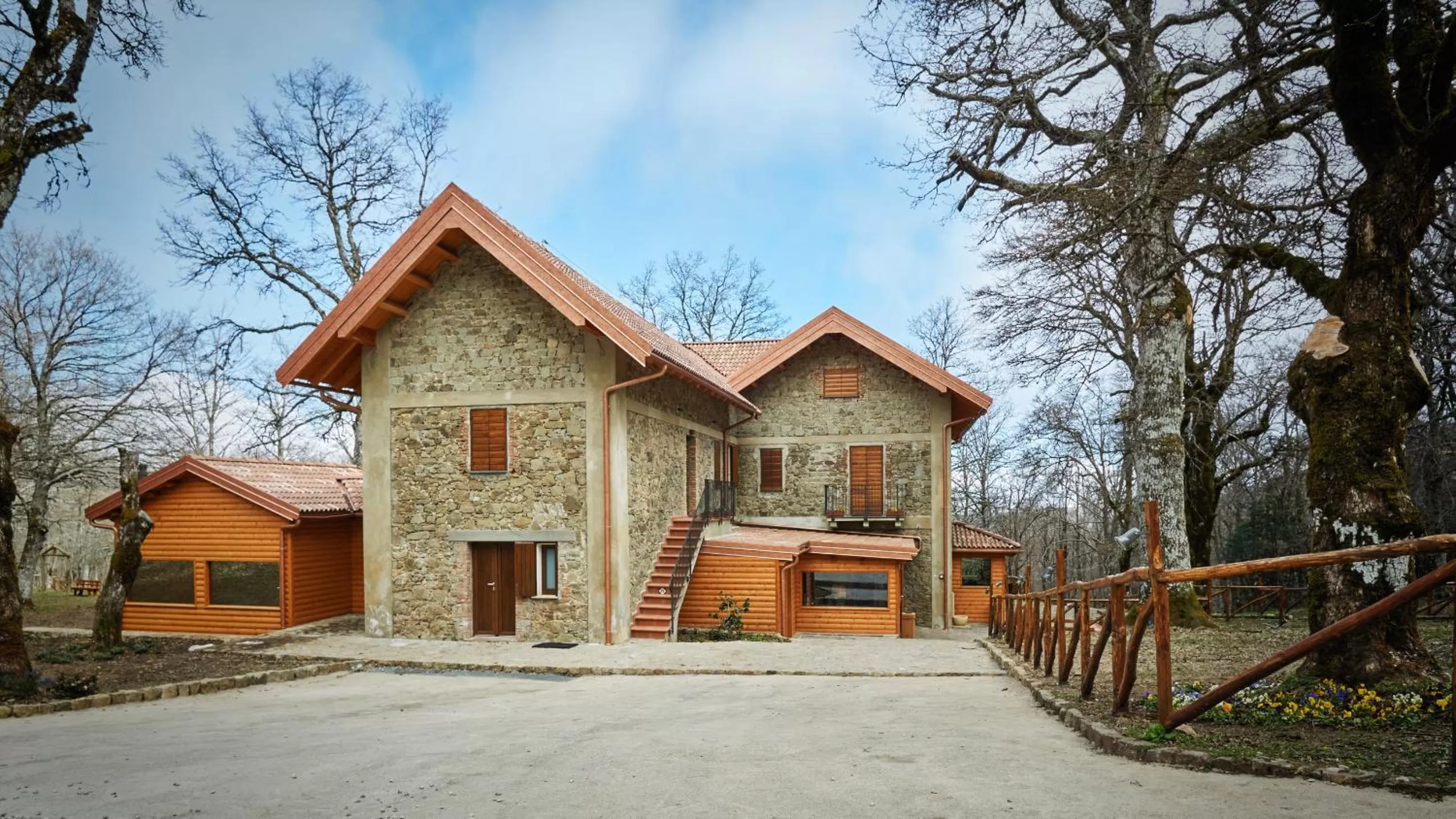 Property building in Relais Villa Miraglia