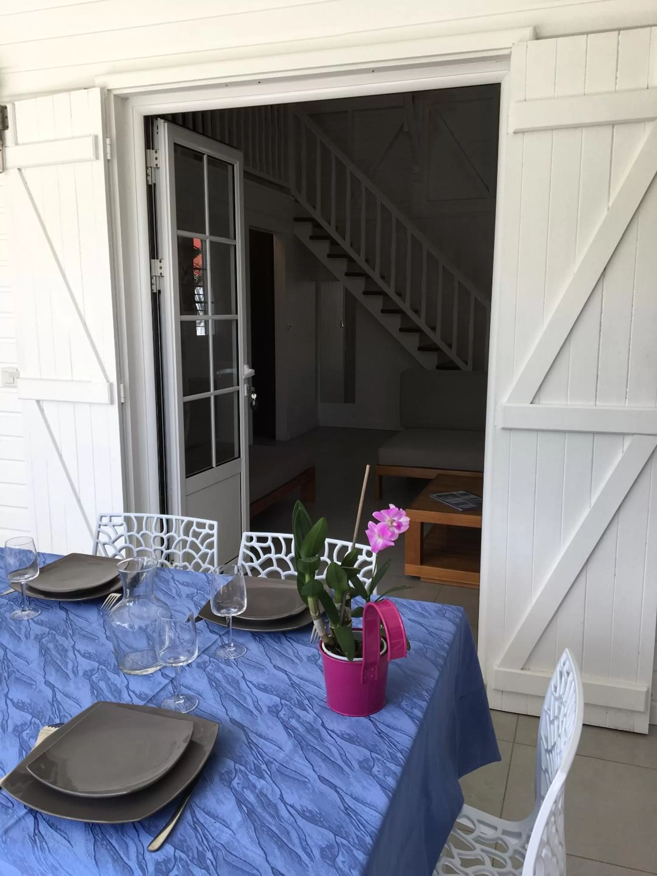 Living room in Chambres d'hôtes et villas chez Flo