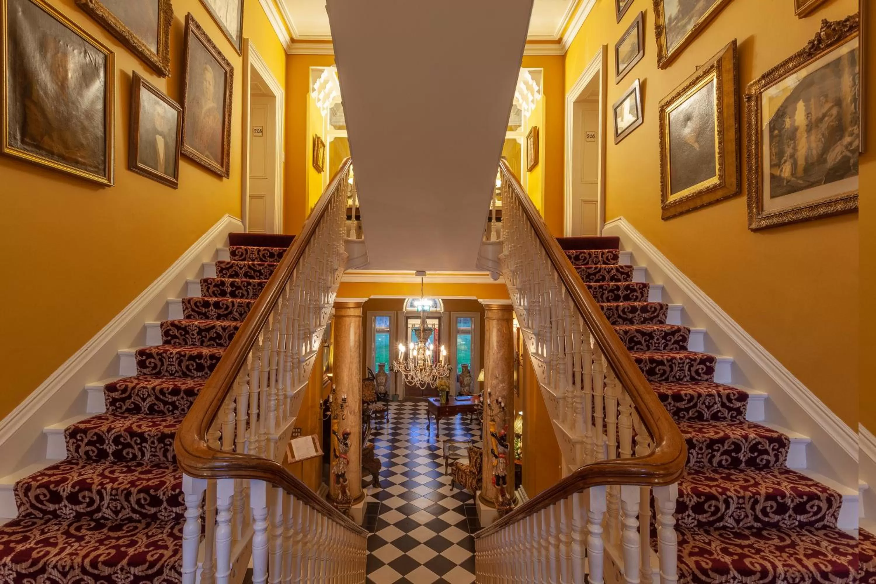Facade/entrance in Ballyseede Castle