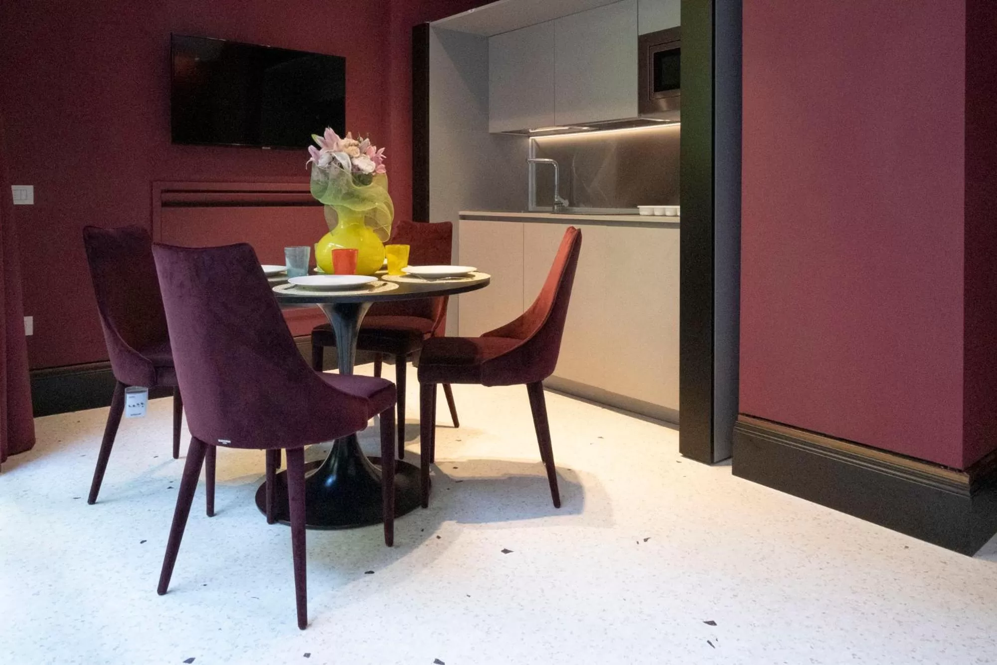 Dining area in Residence Poli Venezia