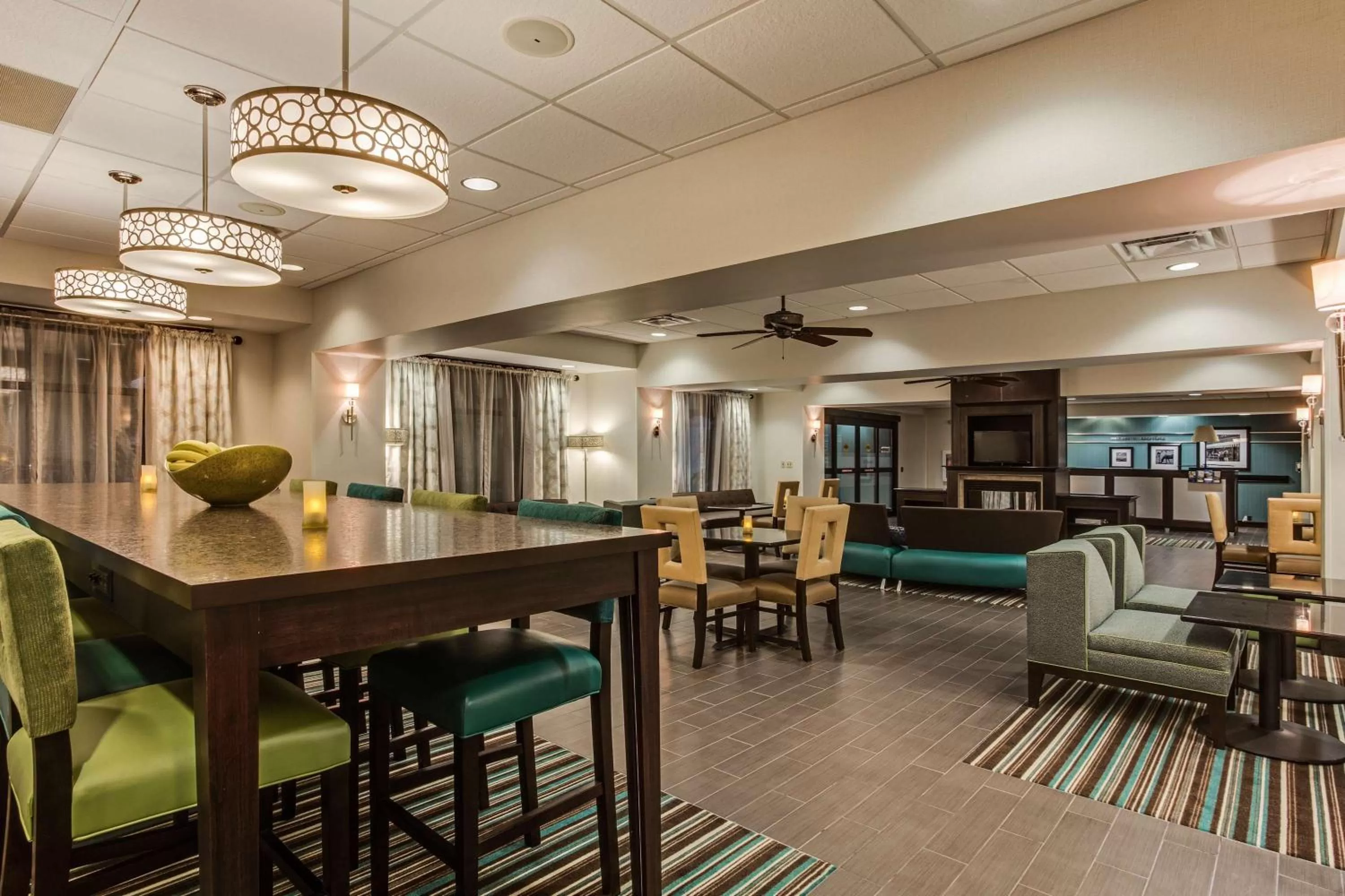 Lobby or reception in Hampton Inn Clearfield