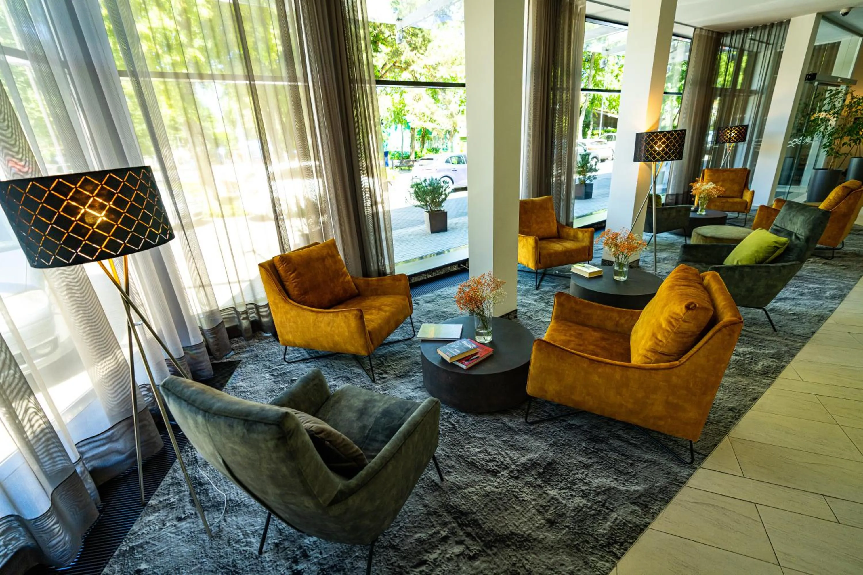 Lobby or reception in Gabija Hotel SPA & Conferences