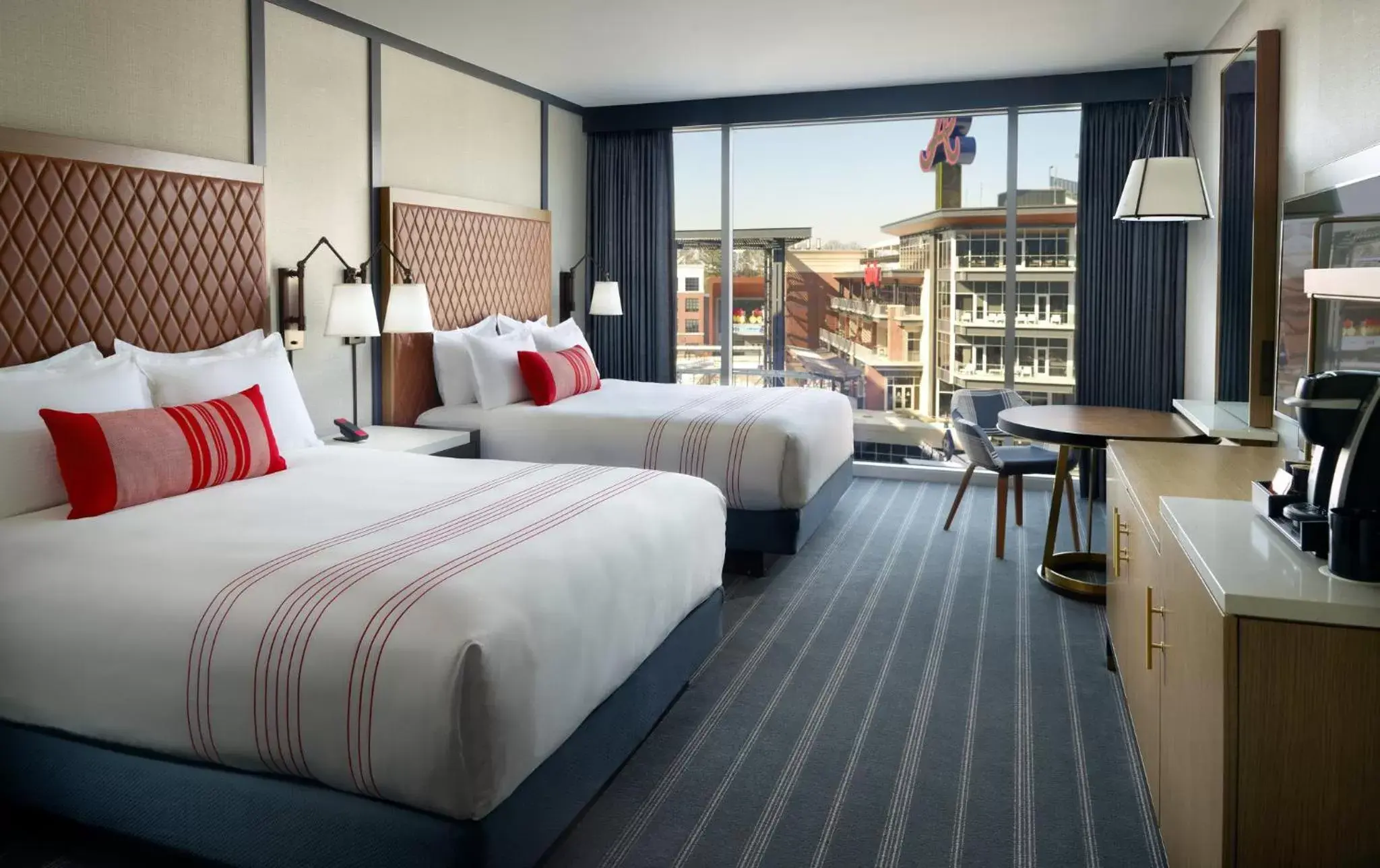 Premier Room with View – 2 Queen Beds in Omni Hotel at the Battery Atlanta Premier Room with View – 2 Queen Beds in Omni Hotel at the Battery Atlanta