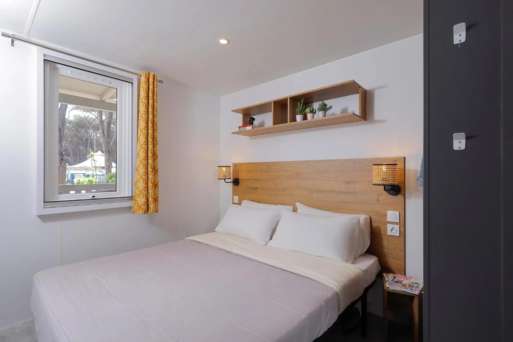 Bedroom, Bed in hu Roma Camping In Town