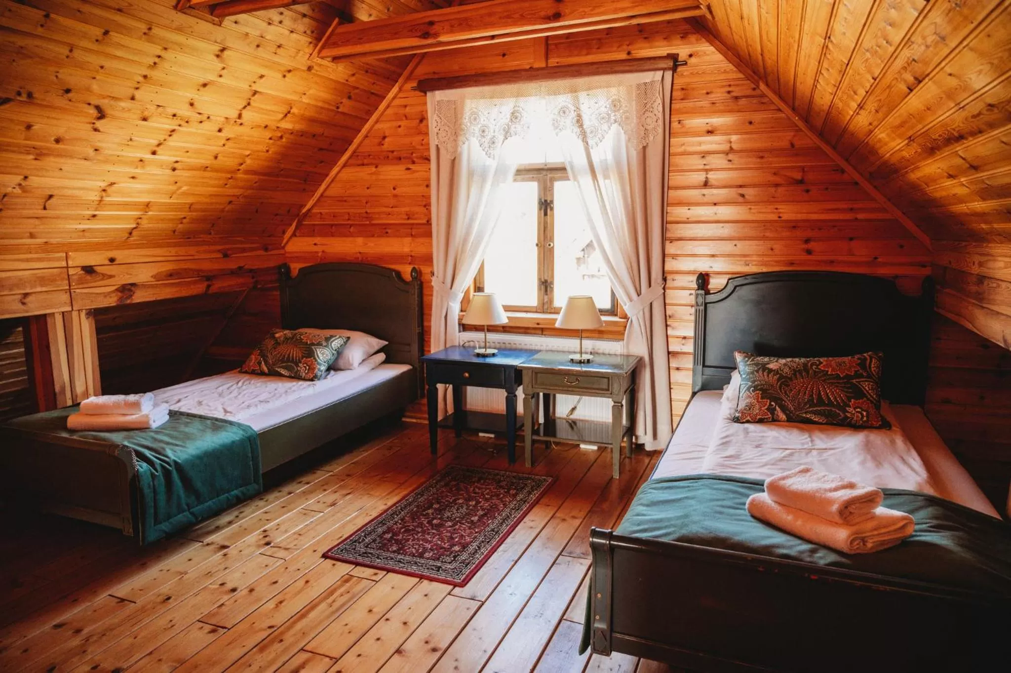 Bed in Skansen Bicz Resort