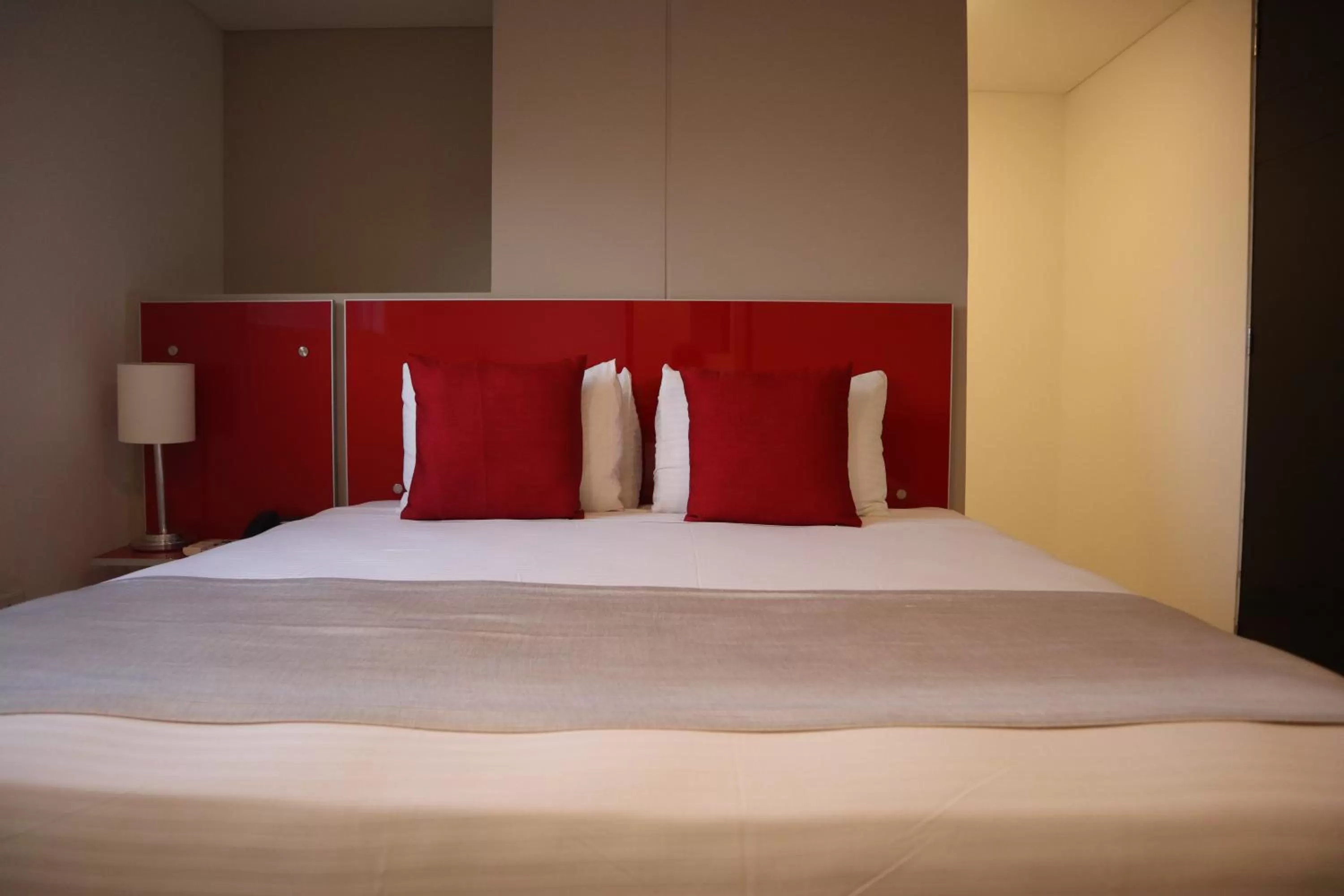 Bed in Hotel Blue 66