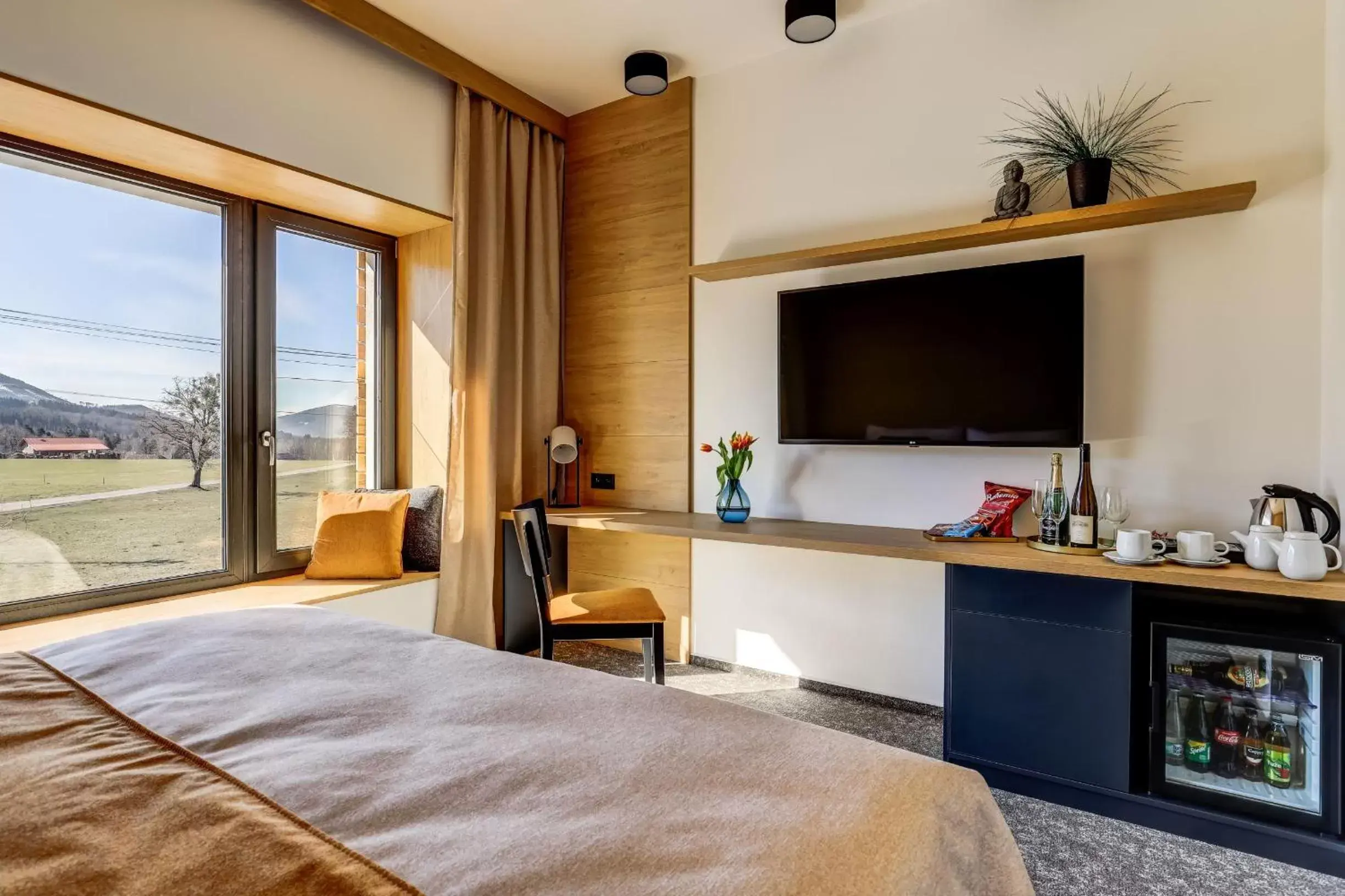 Deluxe Double or Twin Room with Mountain View in Hotel Maralák Deluxe Double or Twin Room with Mountain View in Hotel Maralák