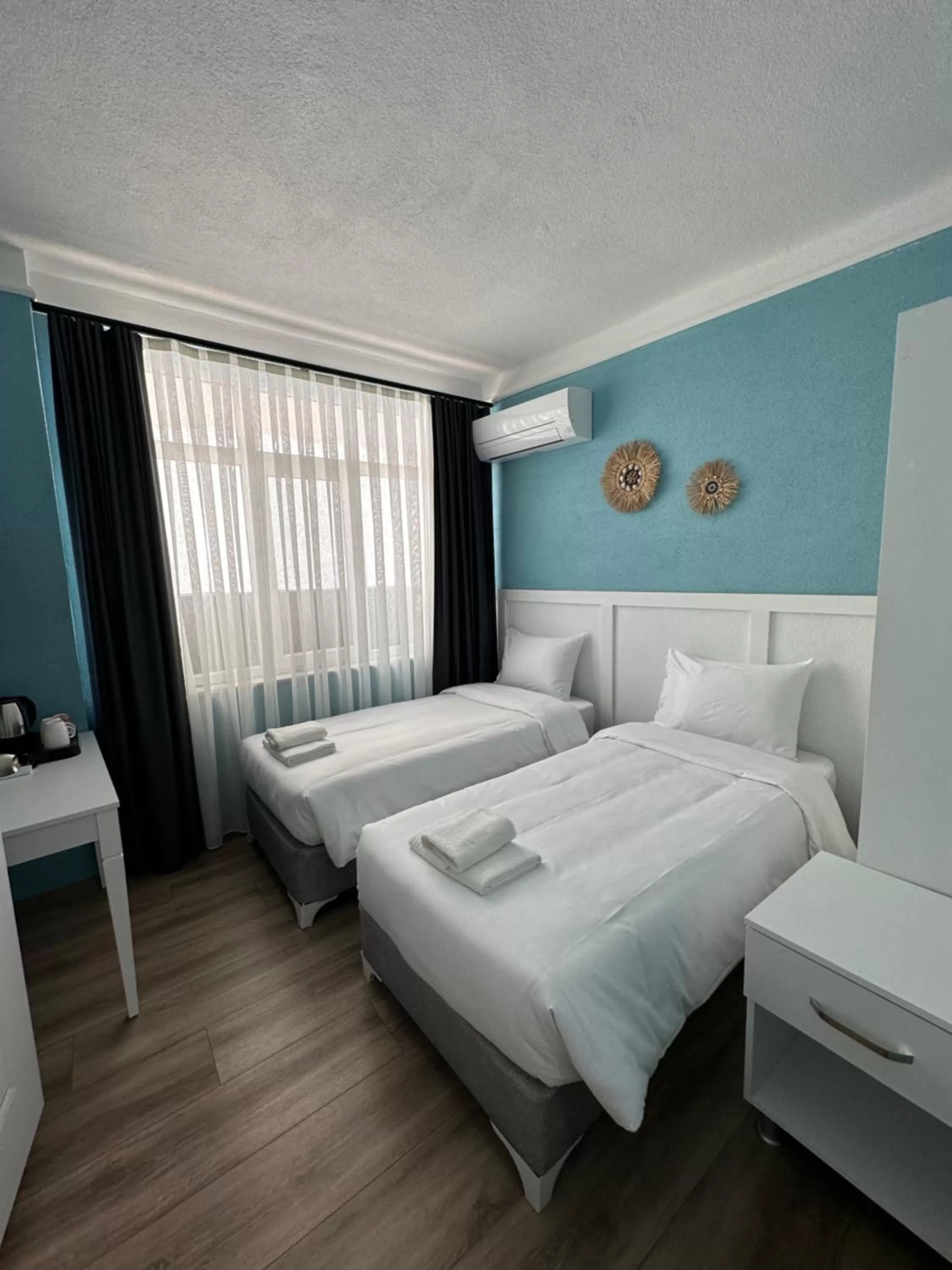 Bed in DERİN BUTİK HOTEL