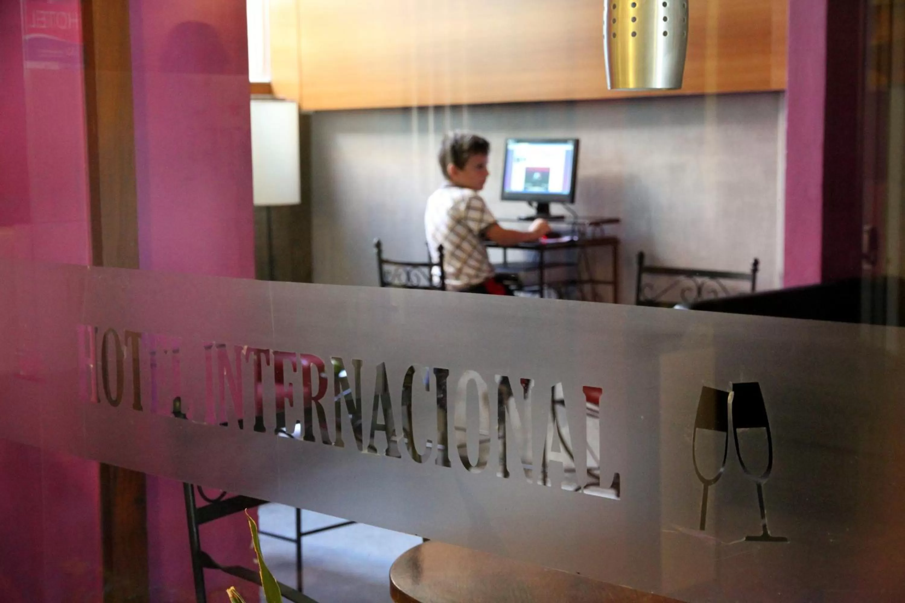 Property logo or sign in Hotel Internacional