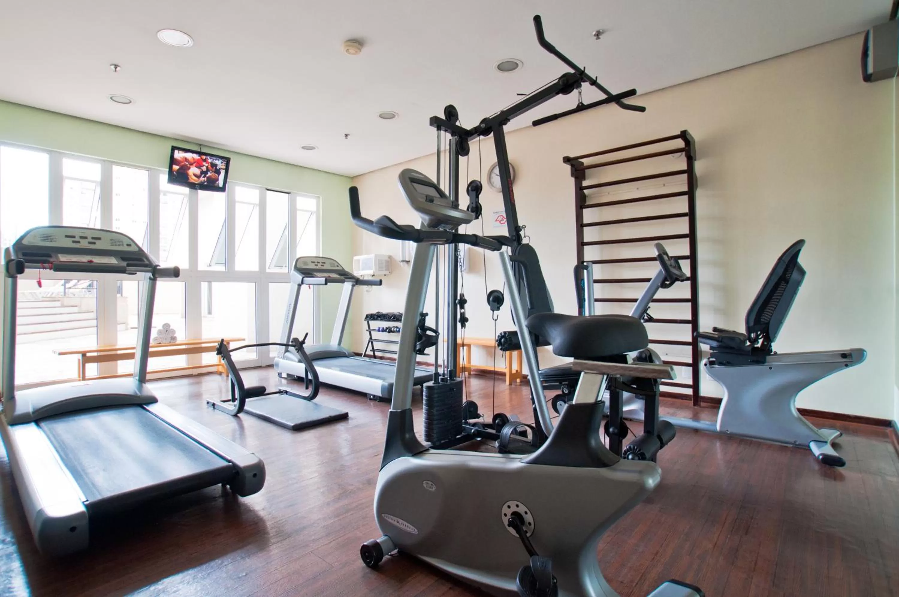 Fitness centre/facilities in Blue Tree Towers All Suites Santo André