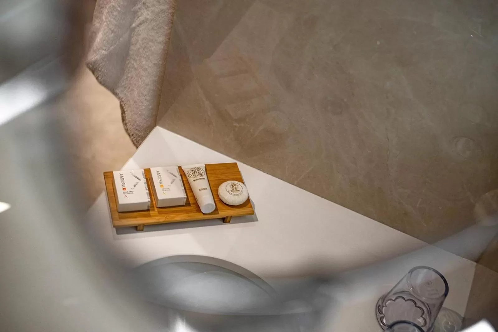 Bathroom, Bed in Amare Hotel