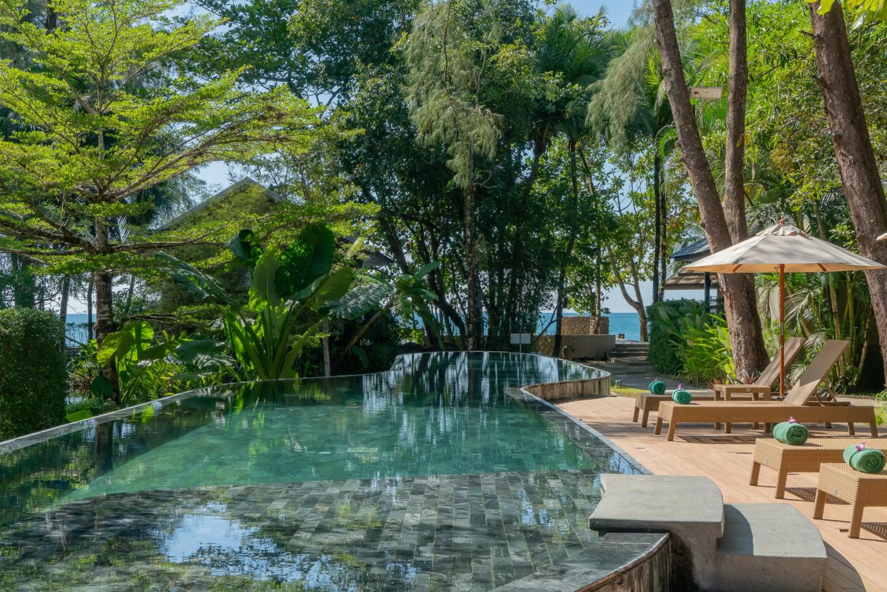 Patio in Khaolak Wanaburee Resort - SHA Extra Plus