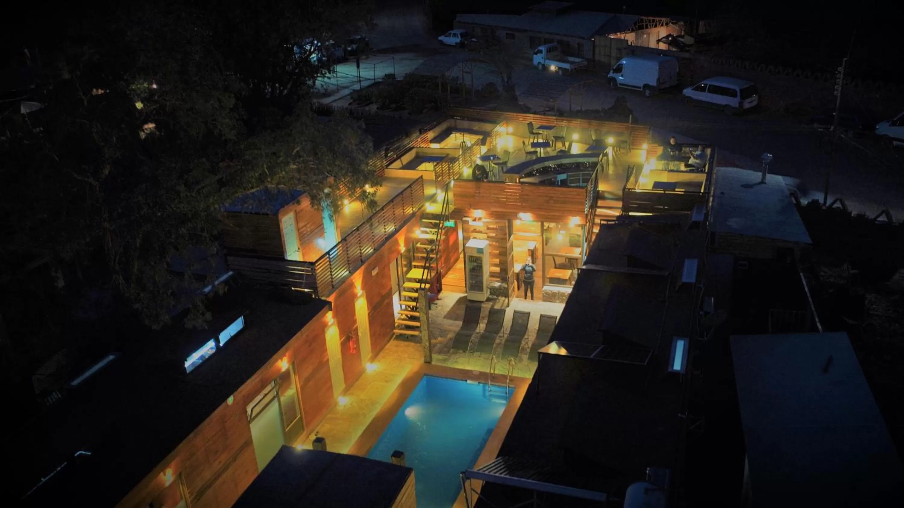 Bird's eye view in Hotel Manada del Desierto