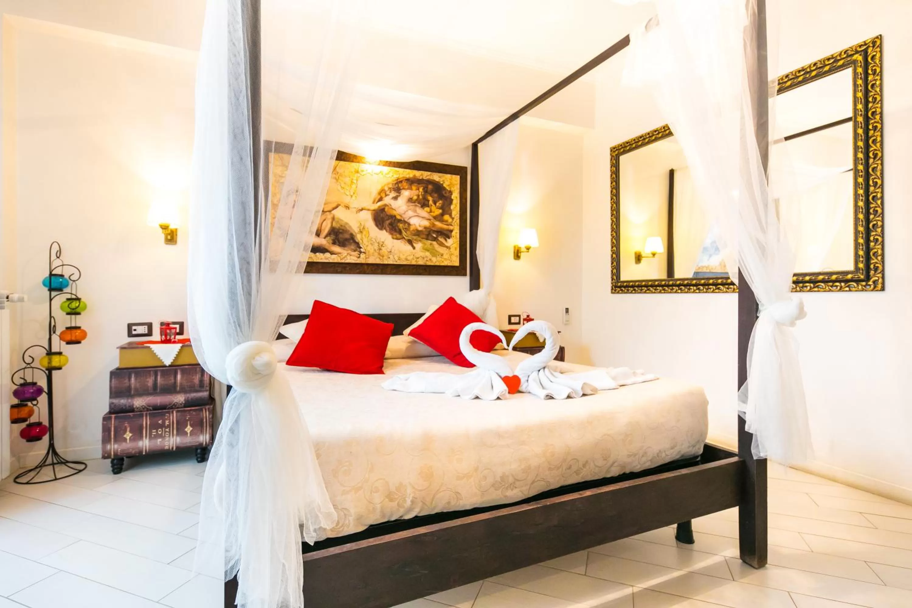 Photo of the whole room, Bed in Suites Roma Tiburtina