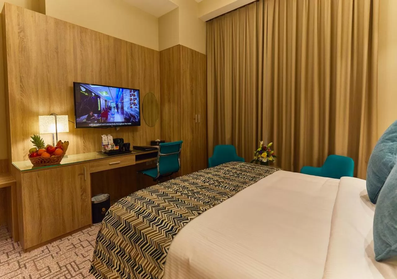 Bedroom, Bed in Rose Plaza Hotel Al Barsha