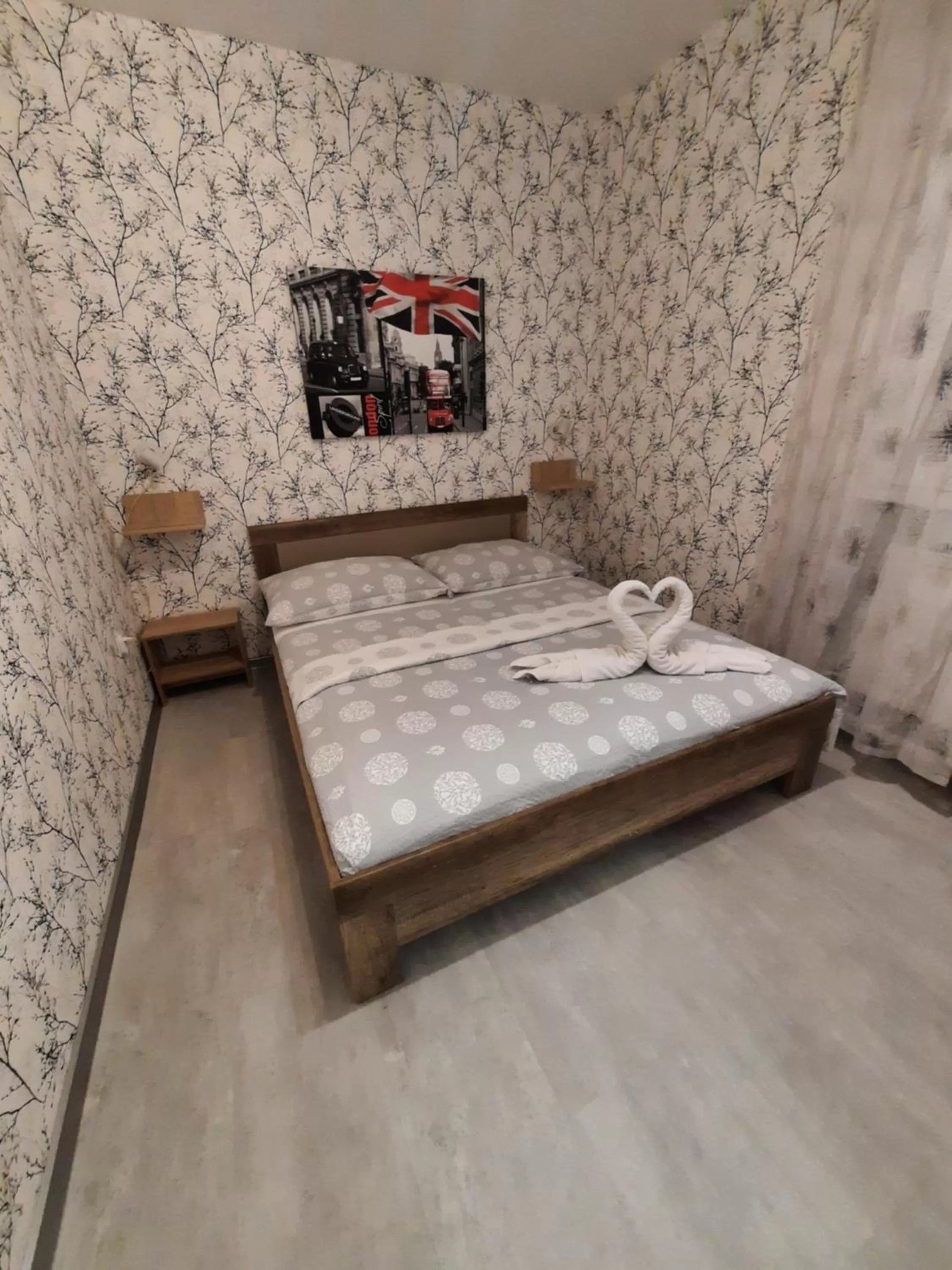 Bed in Hotel Boršičanka