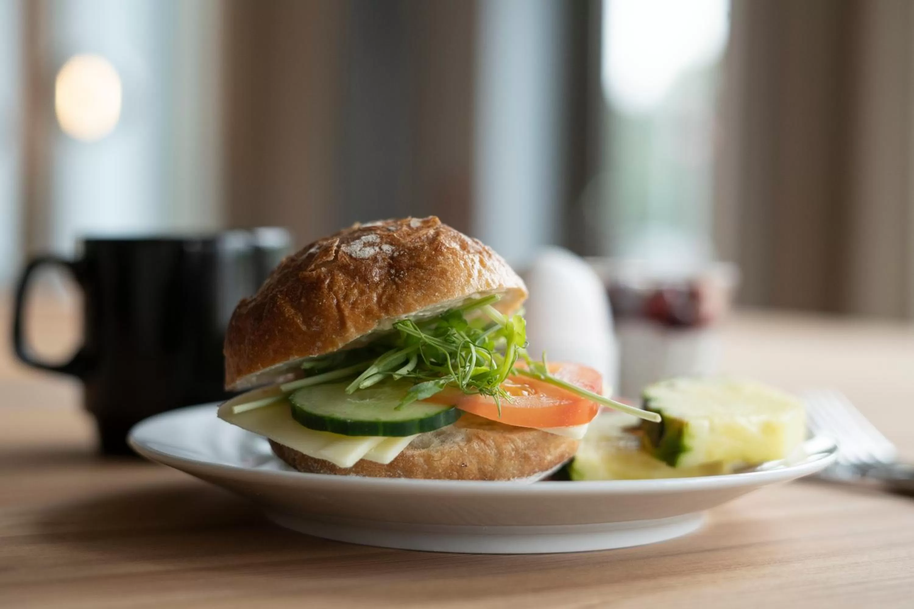 Breakfast in Comfort Hotel Solna Arenastaden