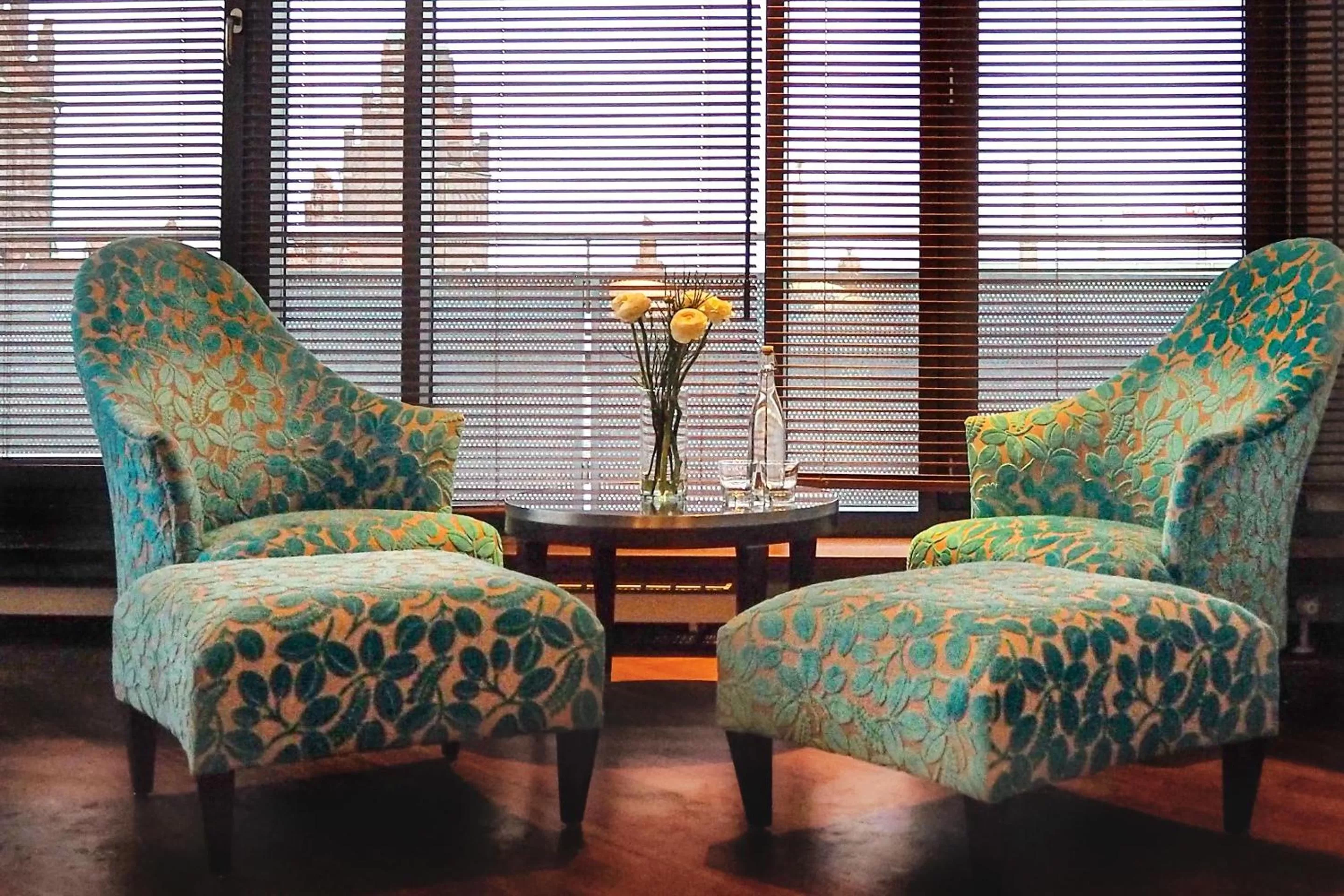 Seating area in Yours Truly